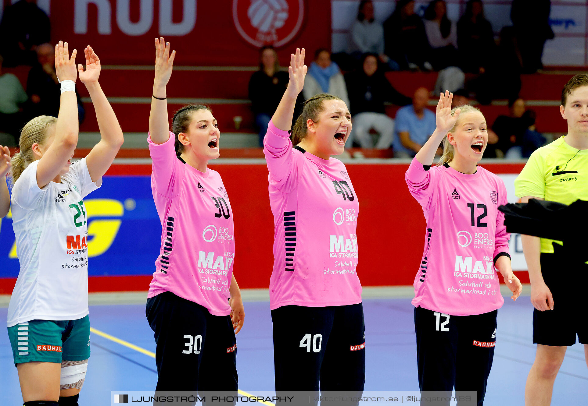USM F18 Steg 4 Skövde HF-Skuru IK 23-26,dam,Skövde Idrottshall,Skövde,Sverige,Ungdoms-SM,Handboll,2025,369826
