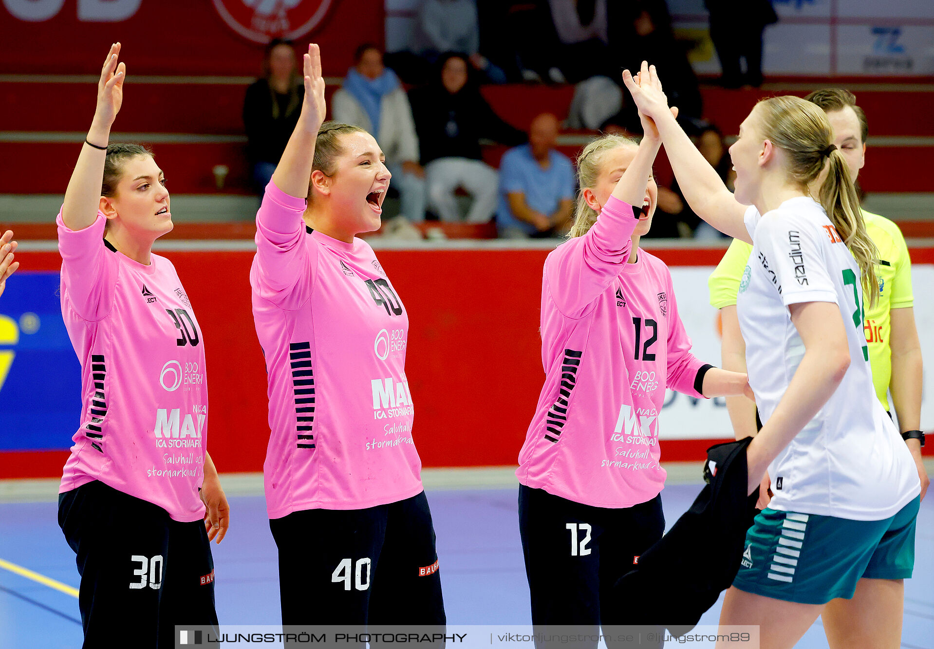 USM F18 Steg 4 Skövde HF-Skuru IK 23-26,dam,Skövde Idrottshall,Skövde,Sverige,Ungdoms-SM,Handboll,2025,369827