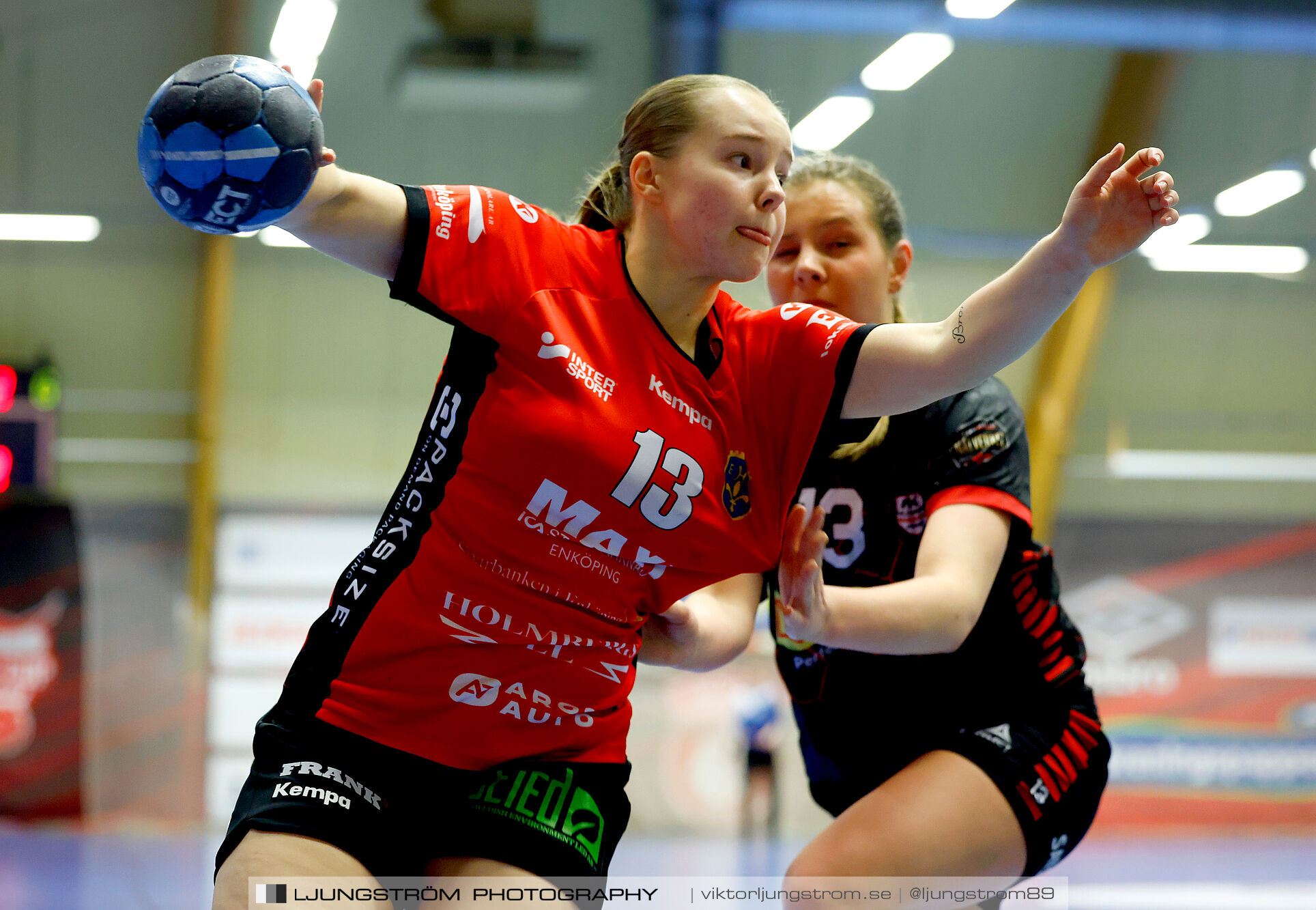 USM F18 Steg 4 HK Malmö-Enköpings HF 37-21,dam,Skövde Idrottshall,Skövde,Sverige,Ungdoms-SM,Handboll,2025,369832