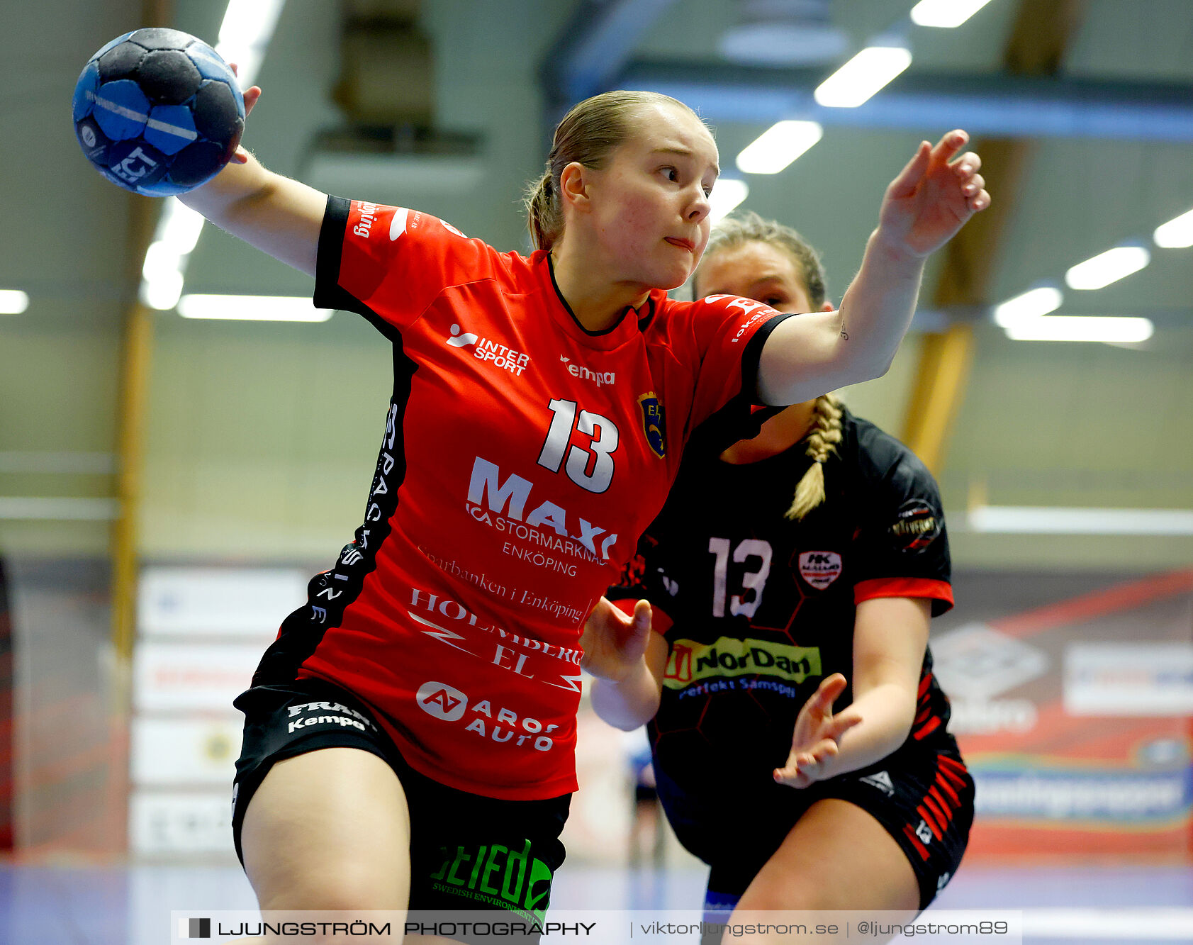 USM F18 Steg 4 HK Malmö-Enköpings HF 37-21,dam,Skövde Idrottshall,Skövde,Sverige,Ungdoms-SM,Handboll,2025,369833