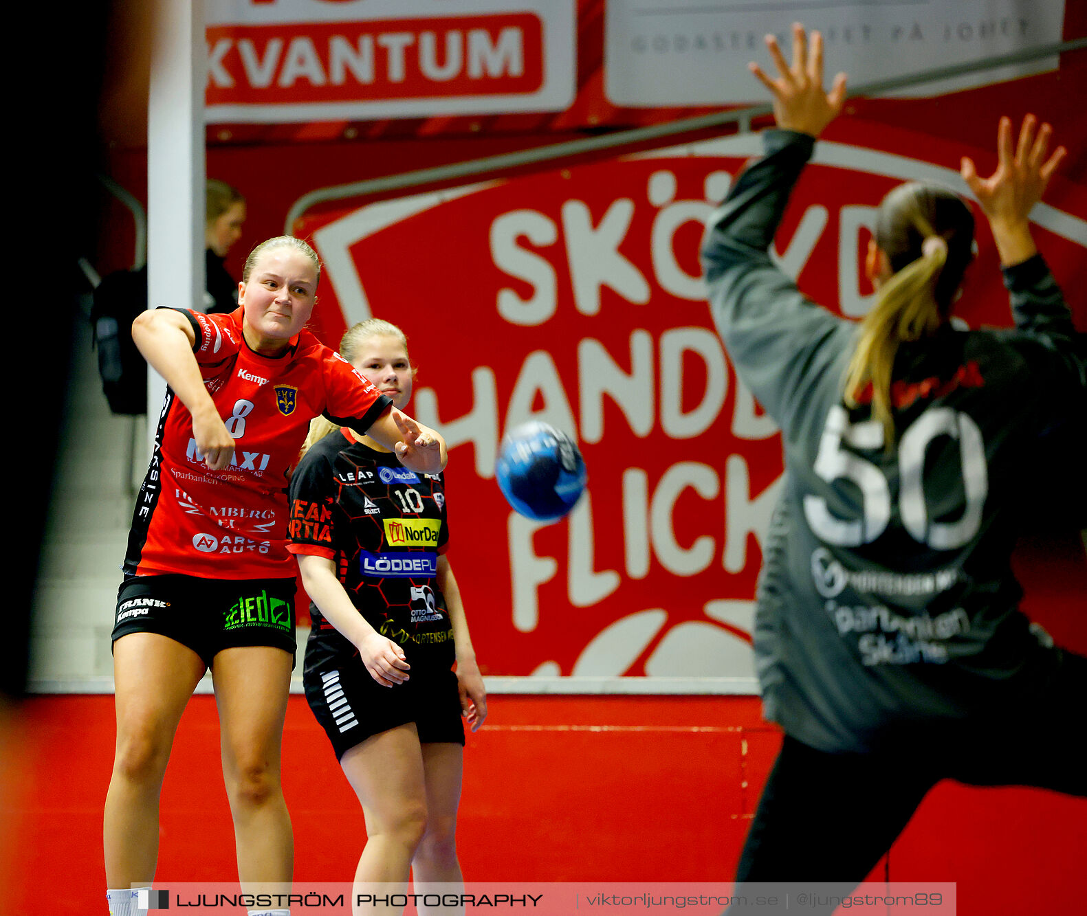 USM F18 Steg 4 HK Malmö-Enköpings HF 37-21,dam,Skövde Idrottshall,Skövde,Sverige,Ungdoms-SM,Handboll,2025,369836