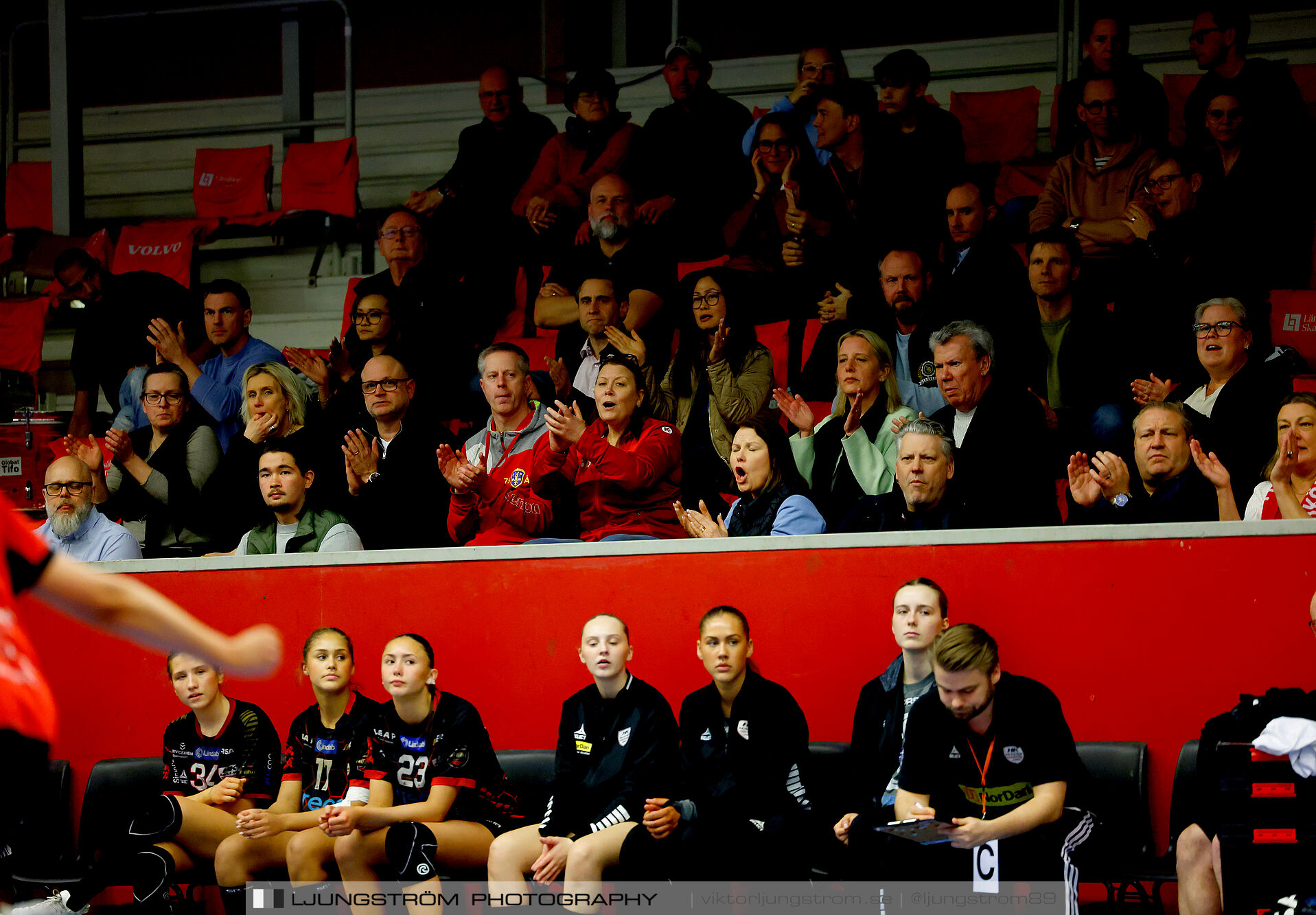USM F18 Steg 4 HK Malmö-Enköpings HF 37-21,dam,Skövde Idrottshall,Skövde,Sverige,Ungdoms-SM,Handboll,2025,369845