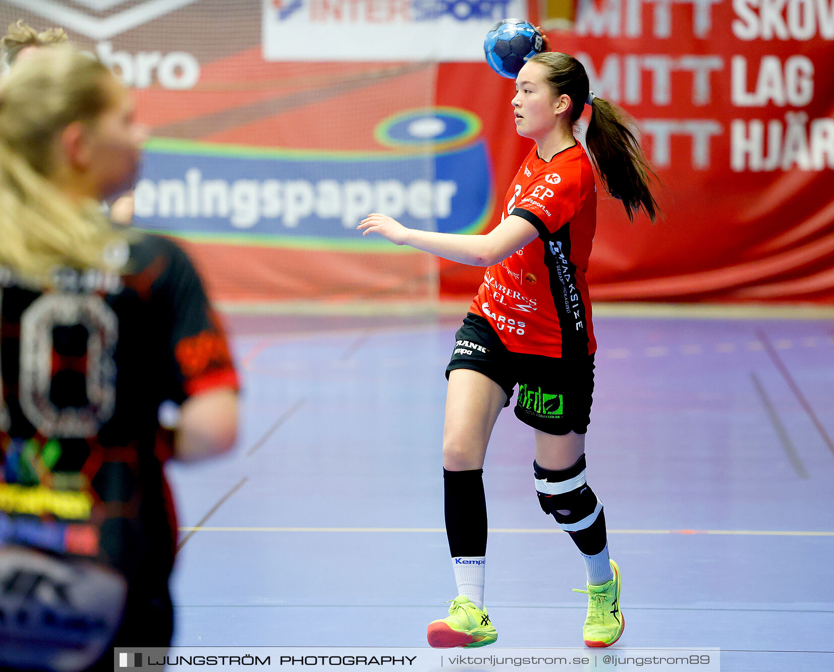 USM F18 Steg 4 HK Malmö-Enköpings HF 37-21,dam,Skövde Idrottshall,Skövde,Sverige,Ungdoms-SM,Handboll,2025,369846