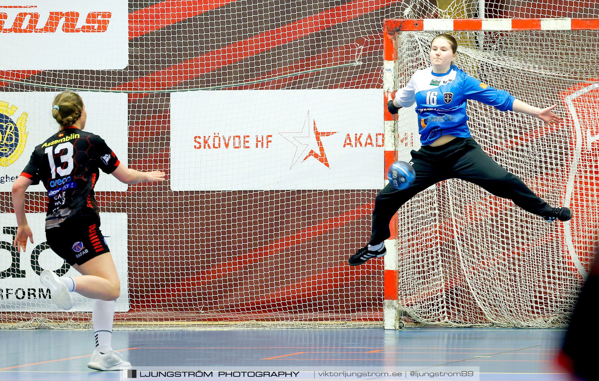 USM F18 Steg 4 HK Malmö-Enköpings HF 37-21,dam,Skövde Idrottshall,Skövde,Sverige,Ungdoms-SM,Handboll,2025,369853