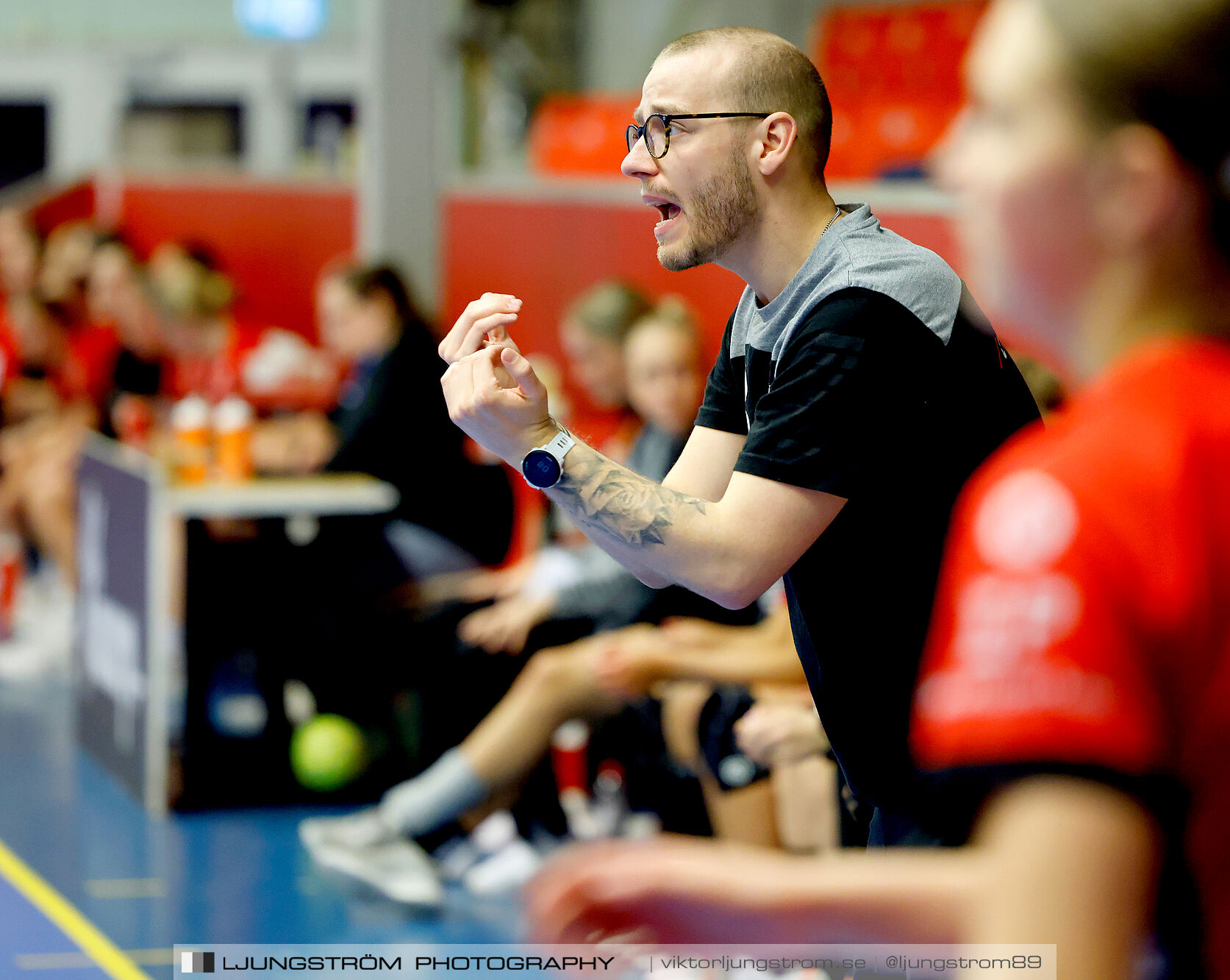 USM F18 Steg 4 HK Malmö-Enköpings HF 37-21,dam,Skövde Idrottshall,Skövde,Sverige,Ungdoms-SM,Handboll,2025,369860