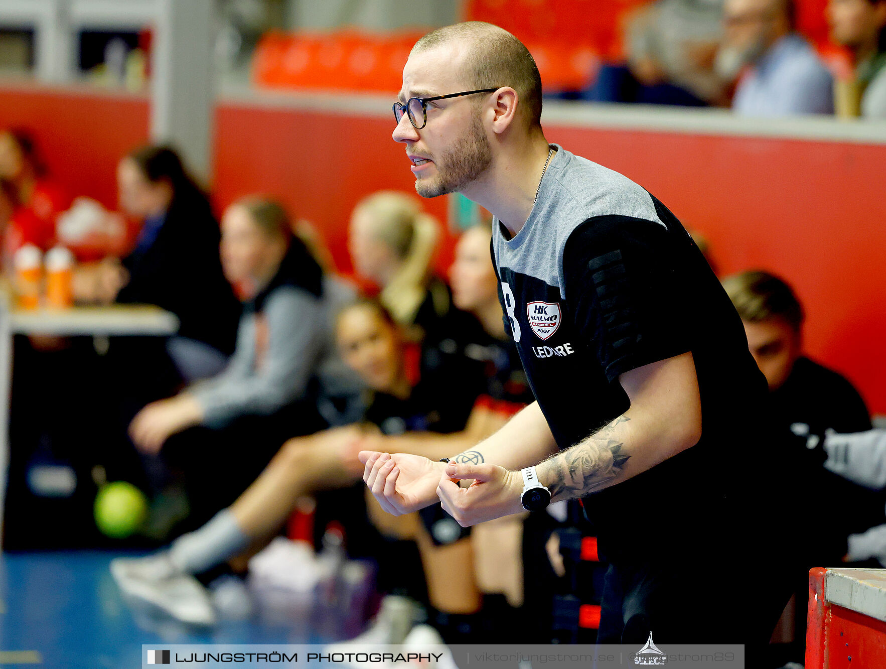USM F18 Steg 4 HK Malmö-Enköpings HF 37-21,dam,Skövde Idrottshall,Skövde,Sverige,Ungdoms-SM,Handboll,2025,369862
