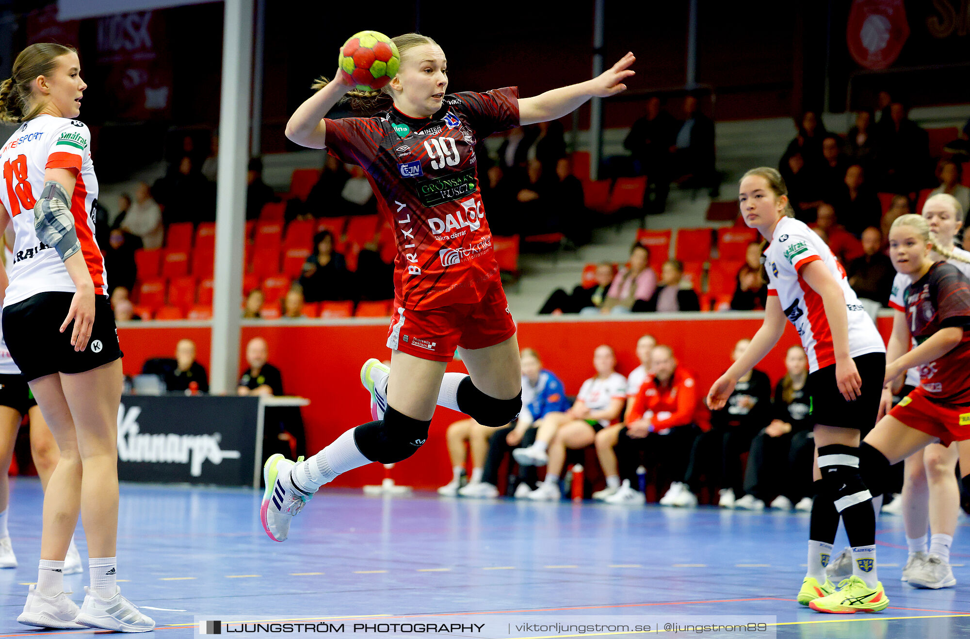 USM F18 Steg 4 Skövde HF-Enköpings HF 33-17,dam,Skövde Idrottshall,Skövde,Sverige,Ungdoms-SM,Handboll,2025,369869