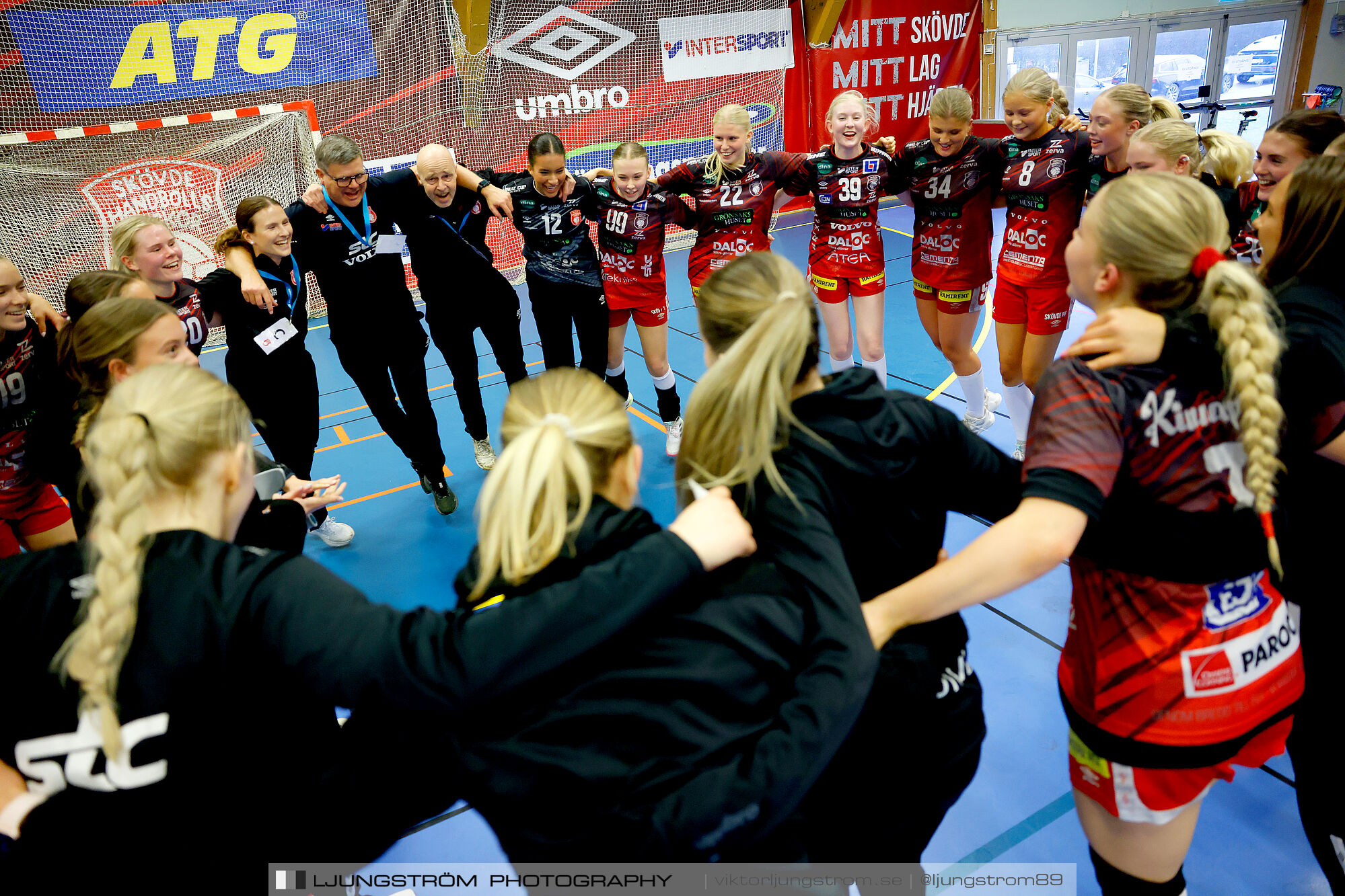 USM F18 Steg 4 Skövde HF-Enköpings HF 33-17,dam,Skövde Idrottshall,Skövde,Sverige,Ungdoms-SM,Handboll,2025,369875