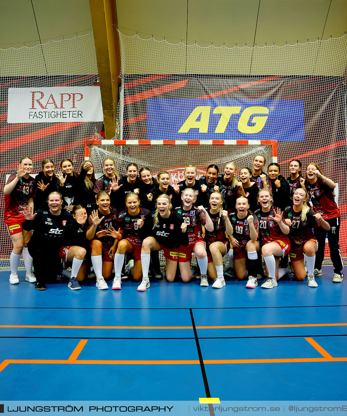 USM F18 Steg 4 Skövde HF-Enköpings HF 33-17,dam,Skövde Idrottshall,Skövde,Sverige,Ungdoms-SM,Handboll,2025,369877