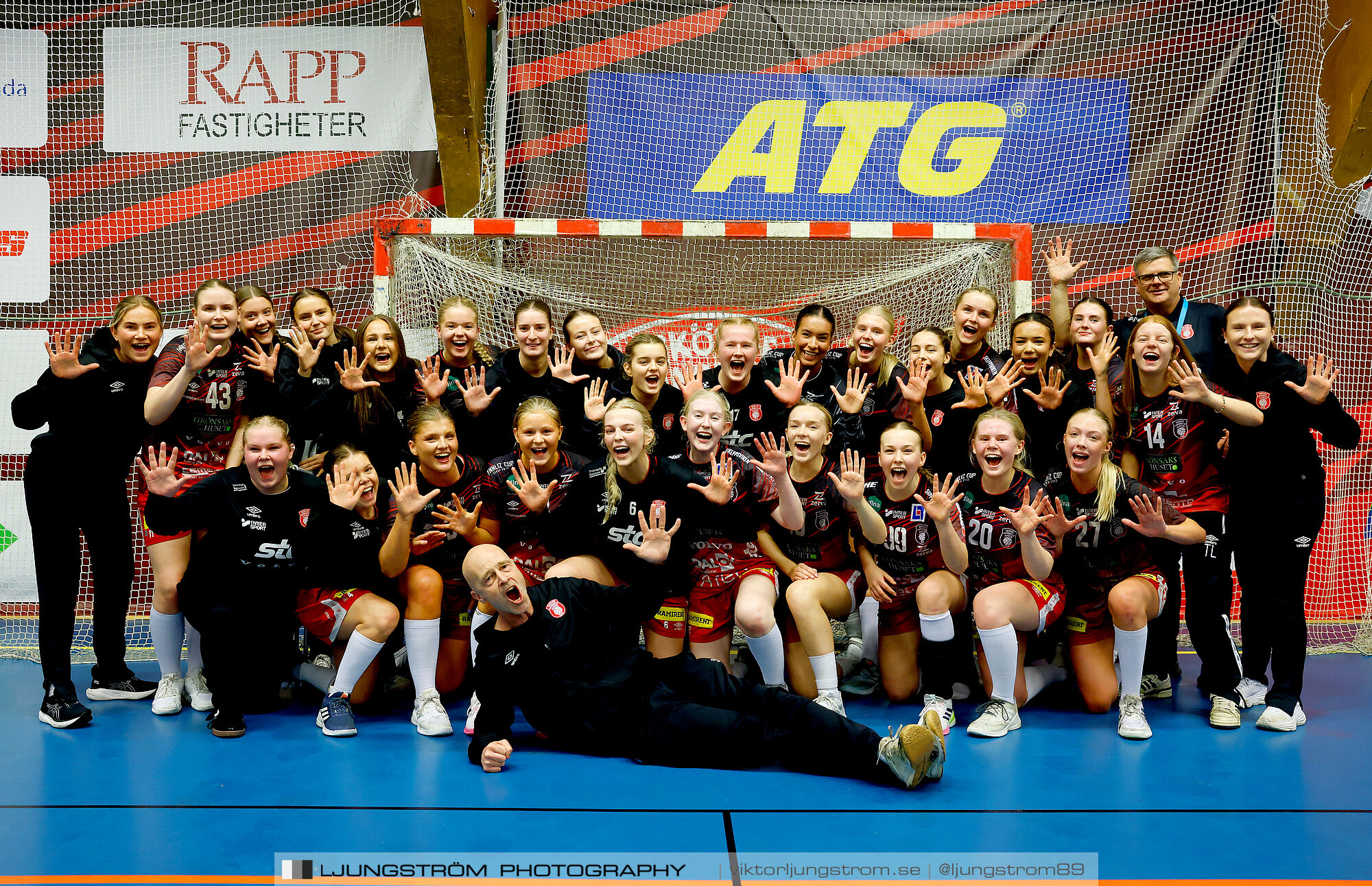 USM F18 Steg 4 Skövde HF-Enköpings HF 33-17,dam,Skövde Idrottshall,Skövde,Sverige,Ungdoms-SM,Handboll,2025,369878