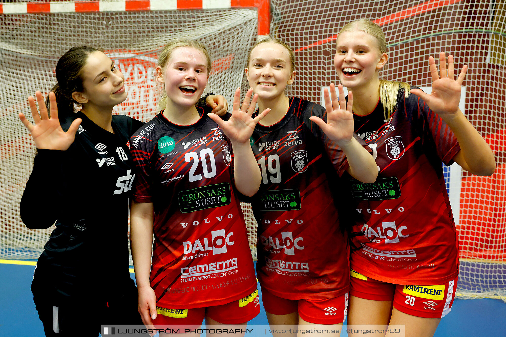 USM F18 Steg 4 Skövde HF-Enköpings HF 33-17,dam,Skövde Idrottshall,Skövde,Sverige,Ungdoms-SM,Handboll,2025,369879