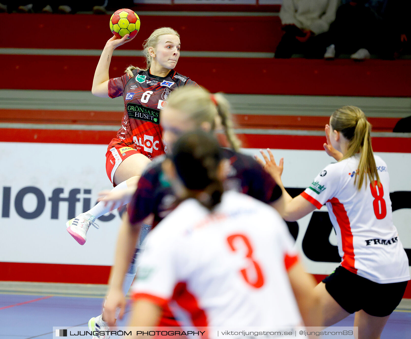 USM F18 Steg 4 Skövde HF-Enköpings HF 33-17,dam,Skövde Idrottshall,Skövde,Sverige,Ungdoms-SM,Handboll,2025,369881