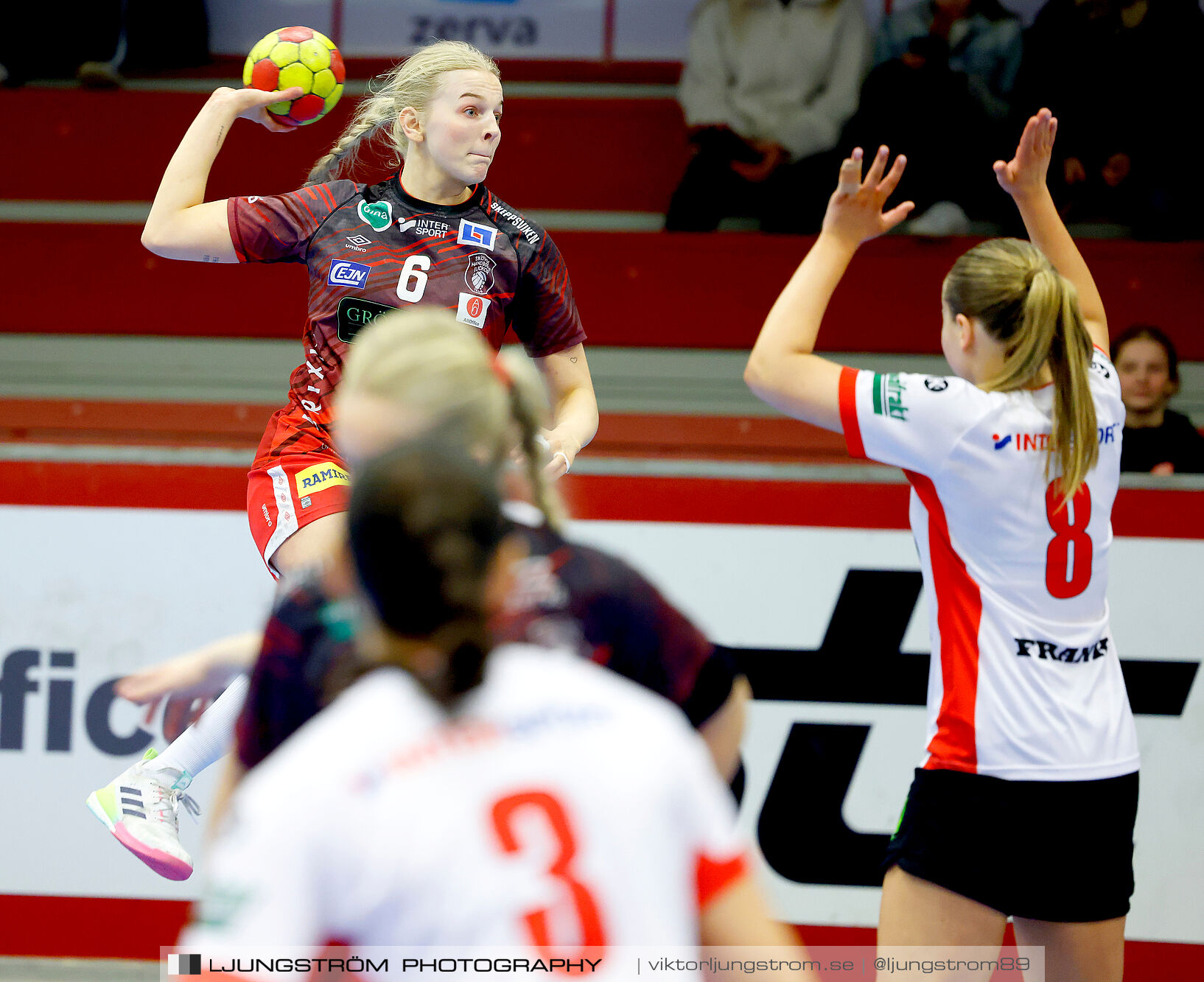 USM F18 Steg 4 Skövde HF-Enköpings HF 33-17,dam,Skövde Idrottshall,Skövde,Sverige,Ungdoms-SM,Handboll,2025,369882