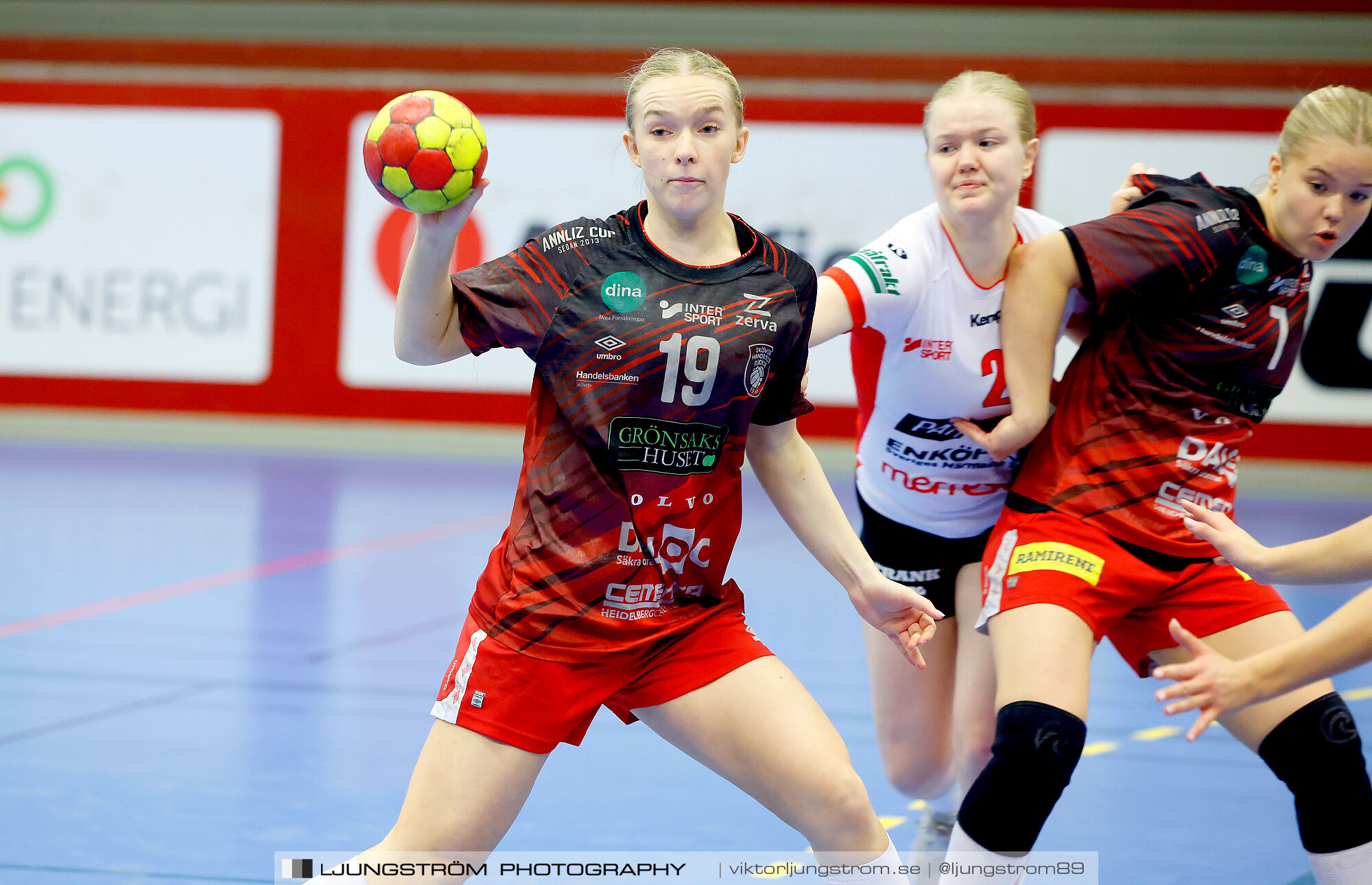 USM F18 Steg 4 Skövde HF-Enköpings HF 33-17,dam,Skövde Idrottshall,Skövde,Sverige,Ungdoms-SM,Handboll,2025,369883