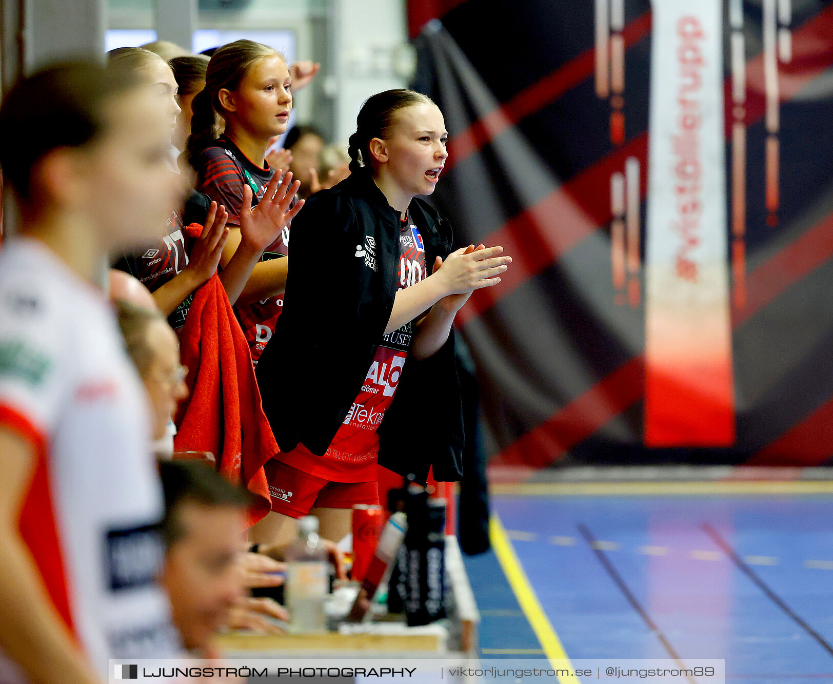 USM F18 Steg 4 Skövde HF-Enköpings HF 33-17,dam,Skövde Idrottshall,Skövde,Sverige,Ungdoms-SM,Handboll,2025,369884