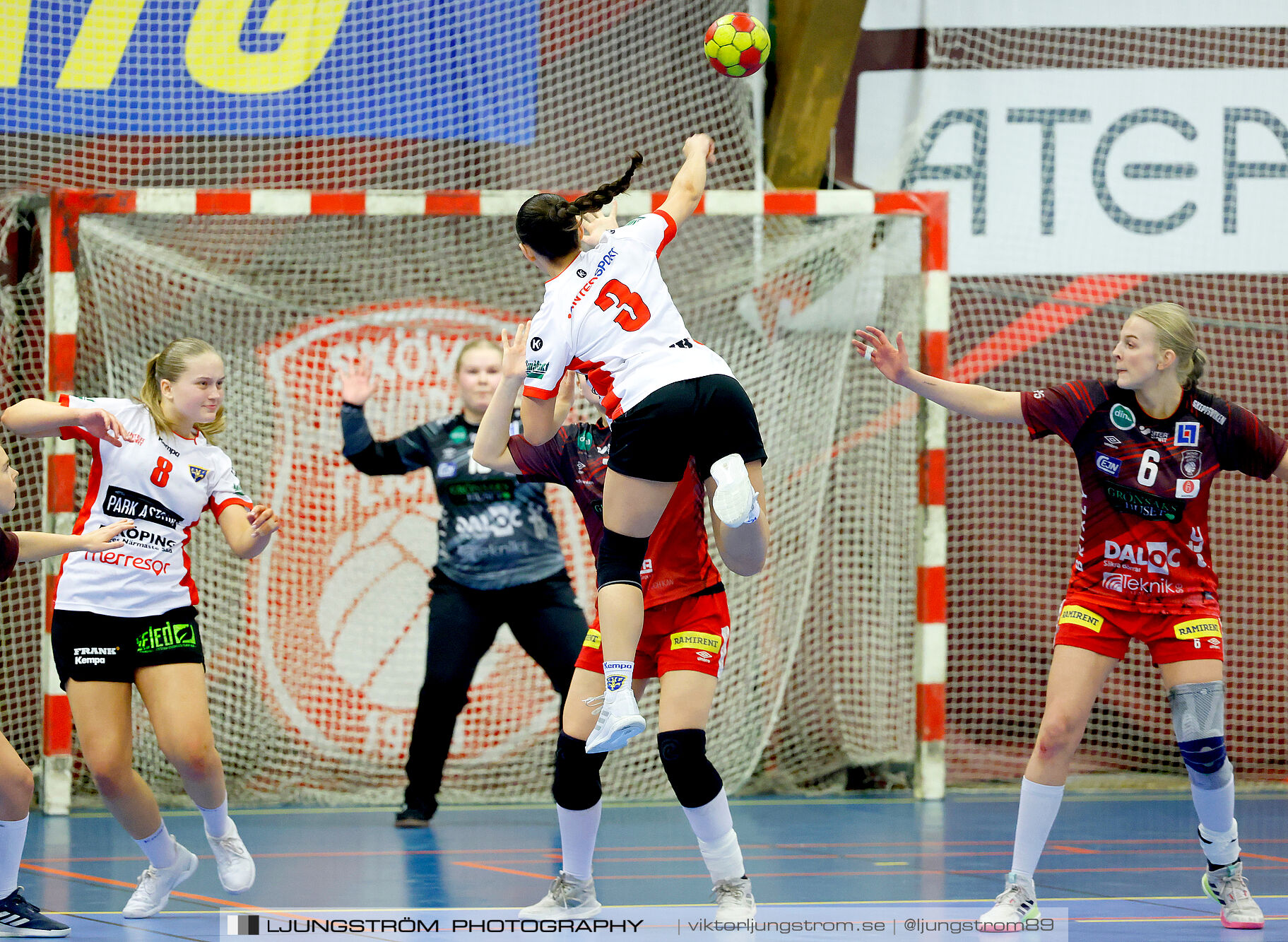USM F18 Steg 4 Skövde HF-Enköpings HF 33-17,dam,Skövde Idrottshall,Skövde,Sverige,Ungdoms-SM,Handboll,2025,369888