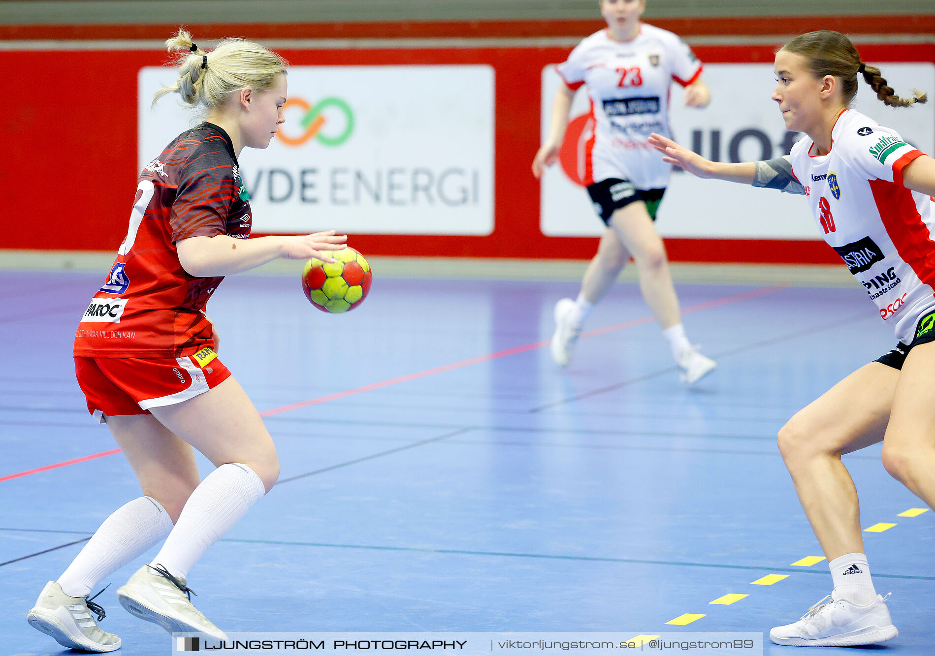 USM F18 Steg 4 Skövde HF-Enköpings HF 33-17,dam,Skövde Idrottshall,Skövde,Sverige,Ungdoms-SM,Handboll,2025,369889