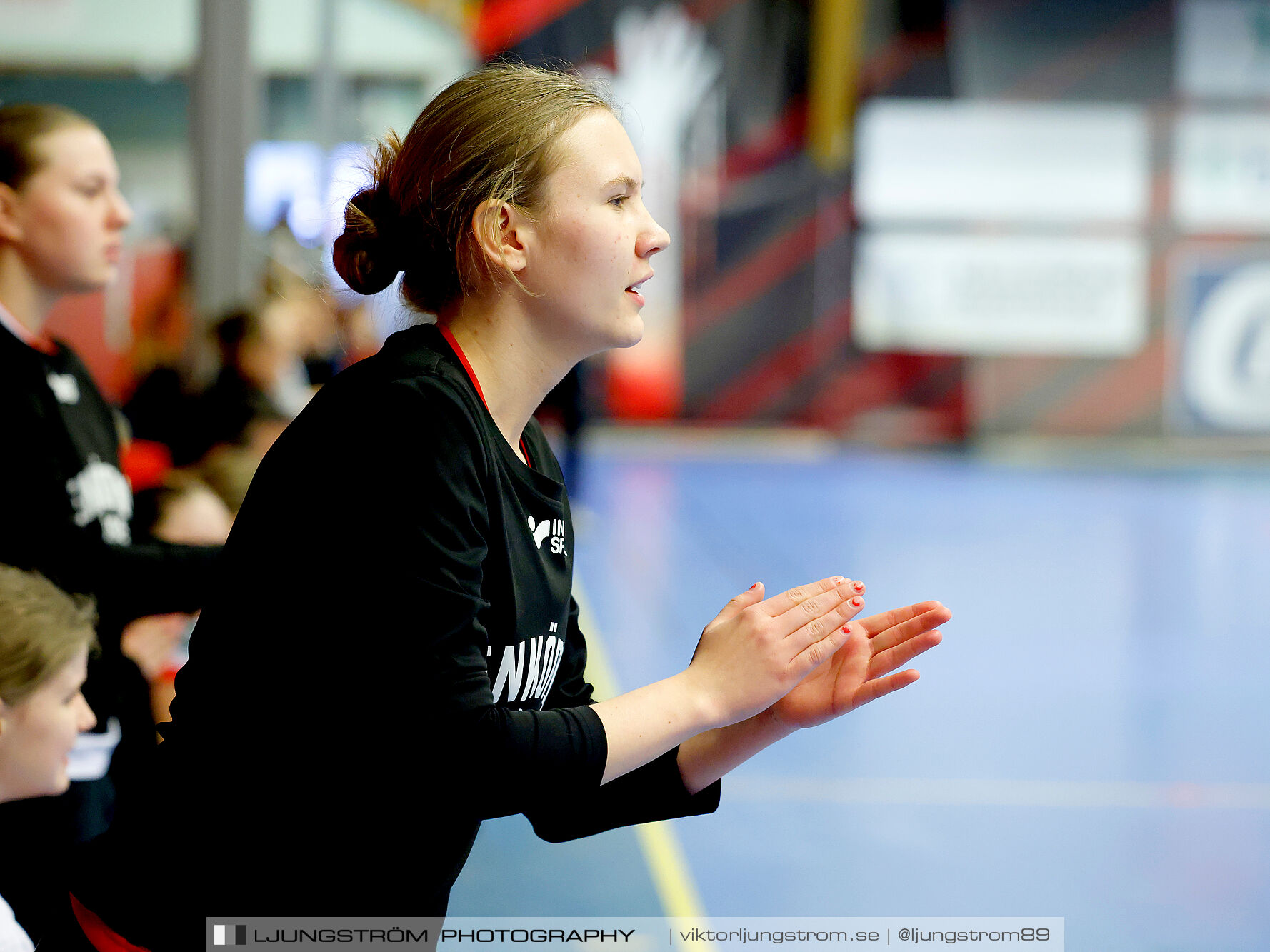 USM F18 Steg 4 Skövde HF-Enköpings HF 33-17,dam,Skövde Idrottshall,Skövde,Sverige,Ungdoms-SM,Handboll,2025,369892
