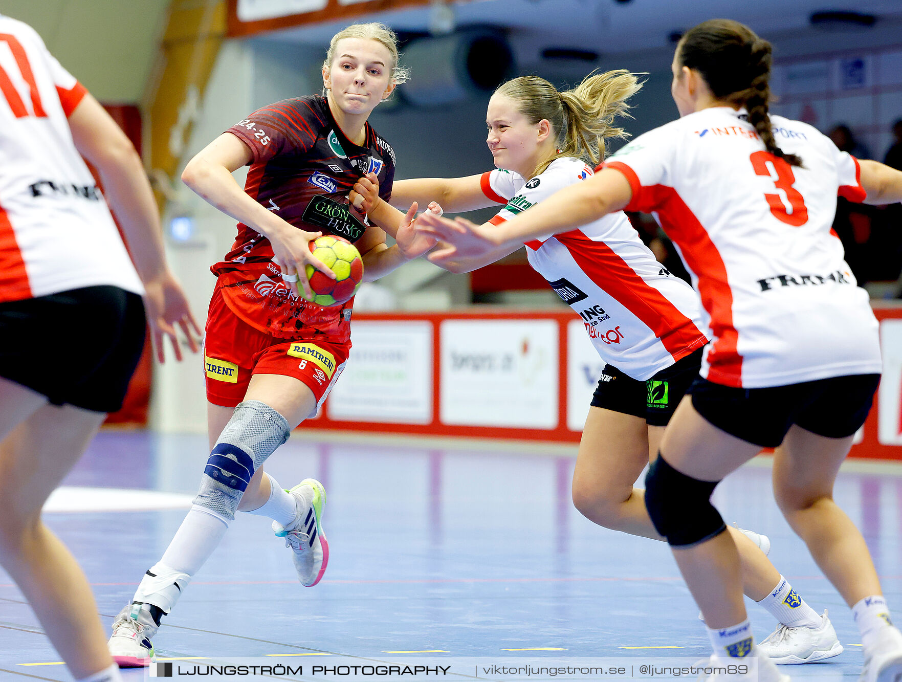 USM F18 Steg 4 Skövde HF-Enköpings HF 33-17,dam,Skövde Idrottshall,Skövde,Sverige,Ungdoms-SM,Handboll,2025,369896