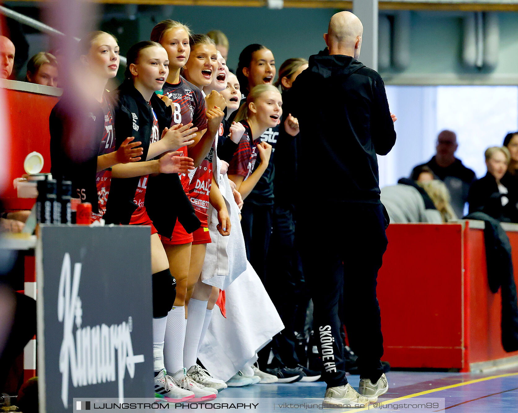 USM F18 Steg 4 Skövde HF-Enköpings HF 33-17,dam,Skövde Idrottshall,Skövde,Sverige,Ungdoms-SM,Handboll,2025,369898