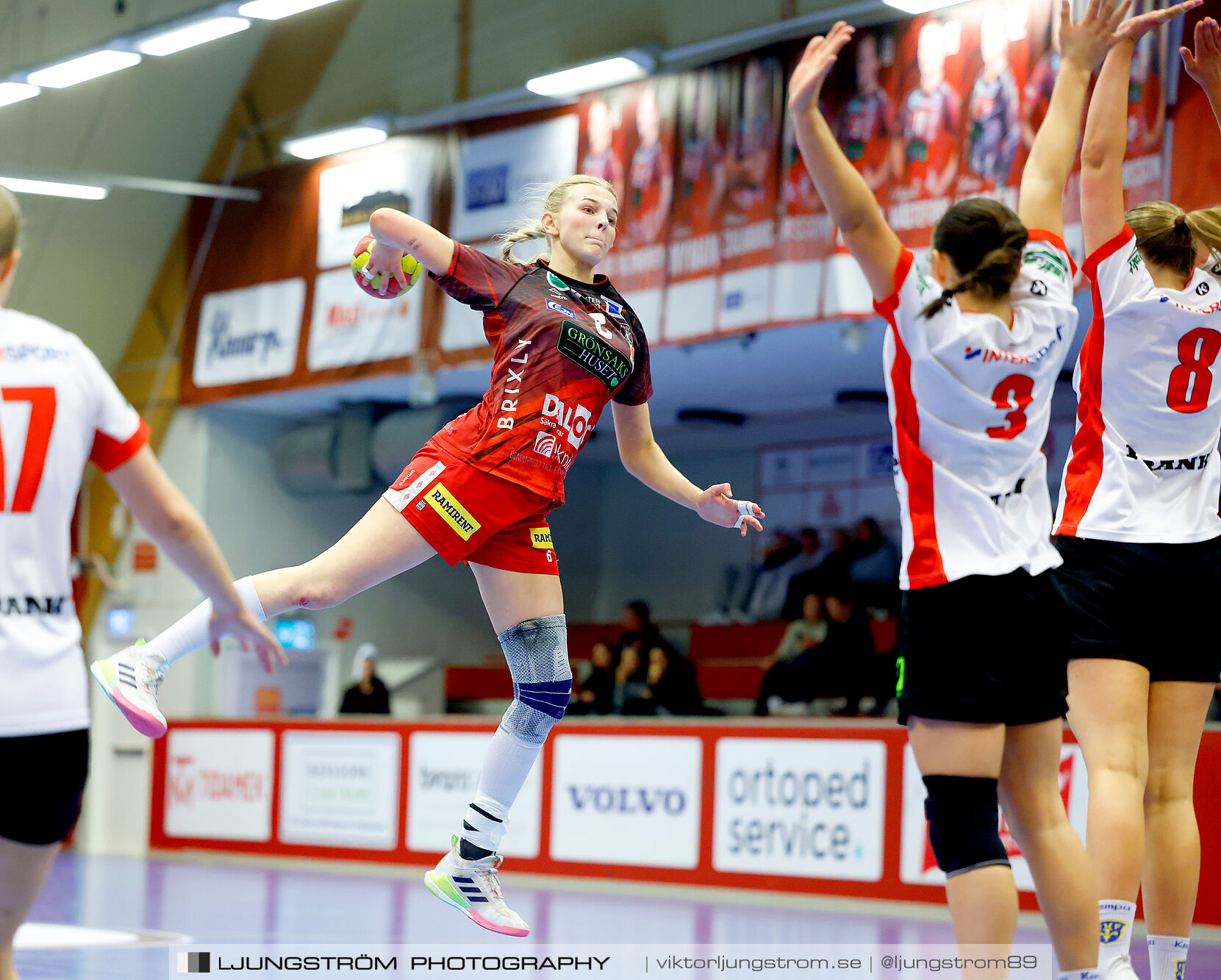 USM F18 Steg 4 Skövde HF-Enköpings HF 33-17,dam,Skövde Idrottshall,Skövde,Sverige,Ungdoms-SM,Handboll,2025,369904