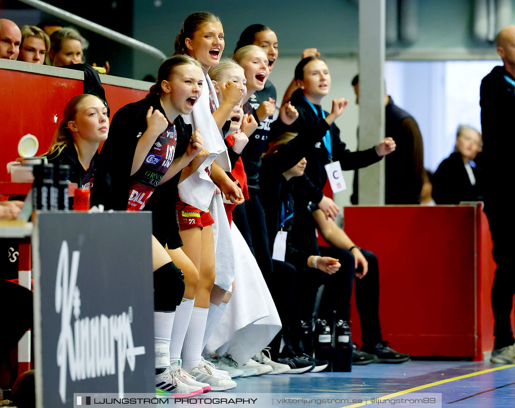 USM F18 Steg 4 Skövde HF-Enköpings HF 33-17,dam,Skövde Idrottshall,Skövde,Sverige,Ungdoms-SM,Handboll,2025,369906