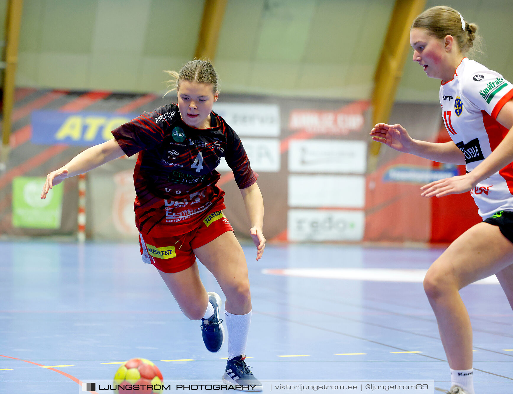USM F18 Steg 4 Skövde HF-Enköpings HF 33-17,dam,Skövde Idrottshall,Skövde,Sverige,Ungdoms-SM,Handboll,2025,369912