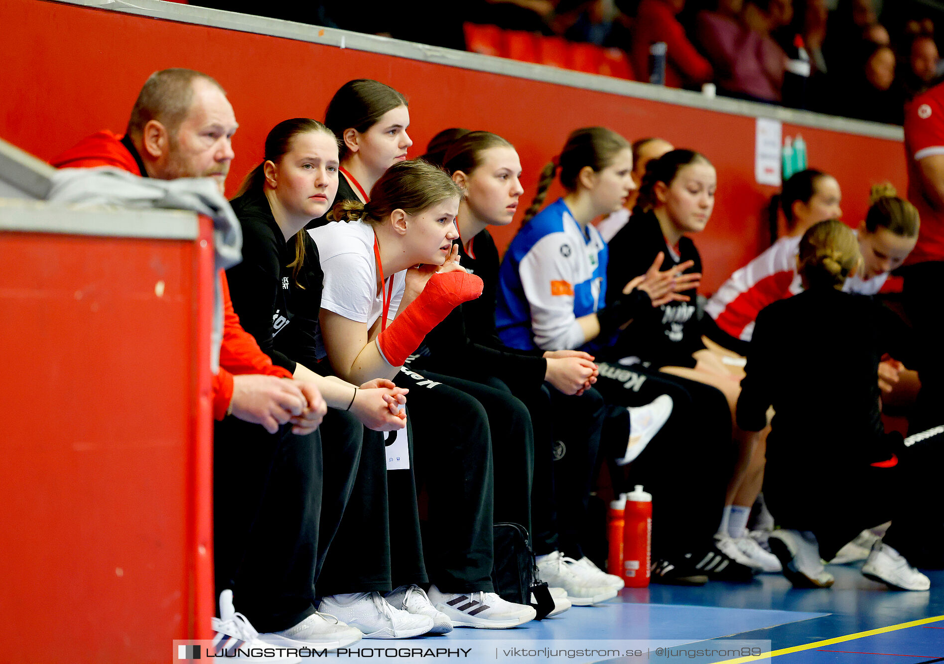 USM F18 Steg 4 Skövde HF-Enköpings HF 33-17,dam,Skövde Idrottshall,Skövde,Sverige,Ungdoms-SM,Handboll,2025,369915