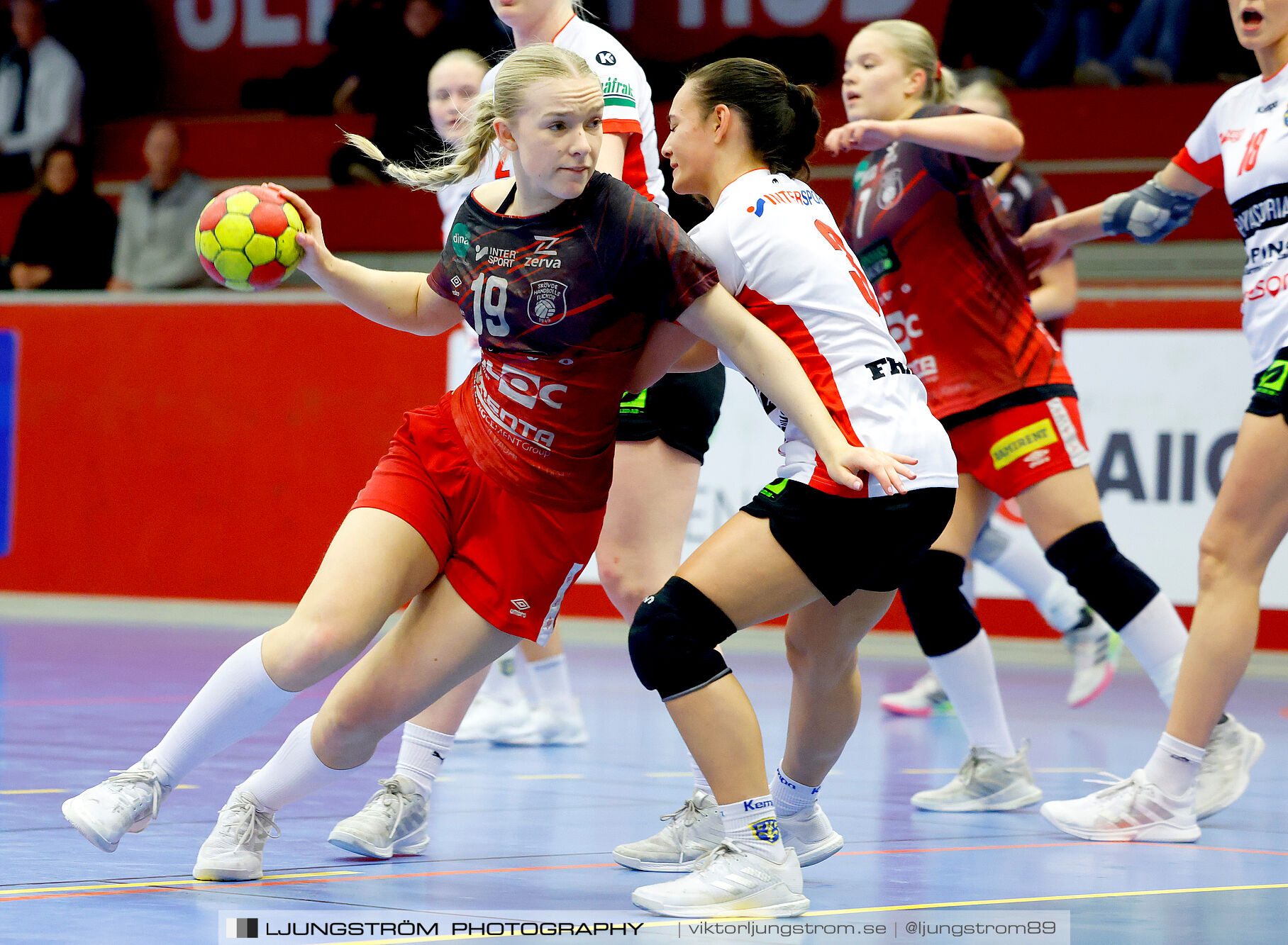 USM F18 Steg 4 Skövde HF-Enköpings HF 33-17,dam,Skövde Idrottshall,Skövde,Sverige,Ungdoms-SM,Handboll,2025,369920