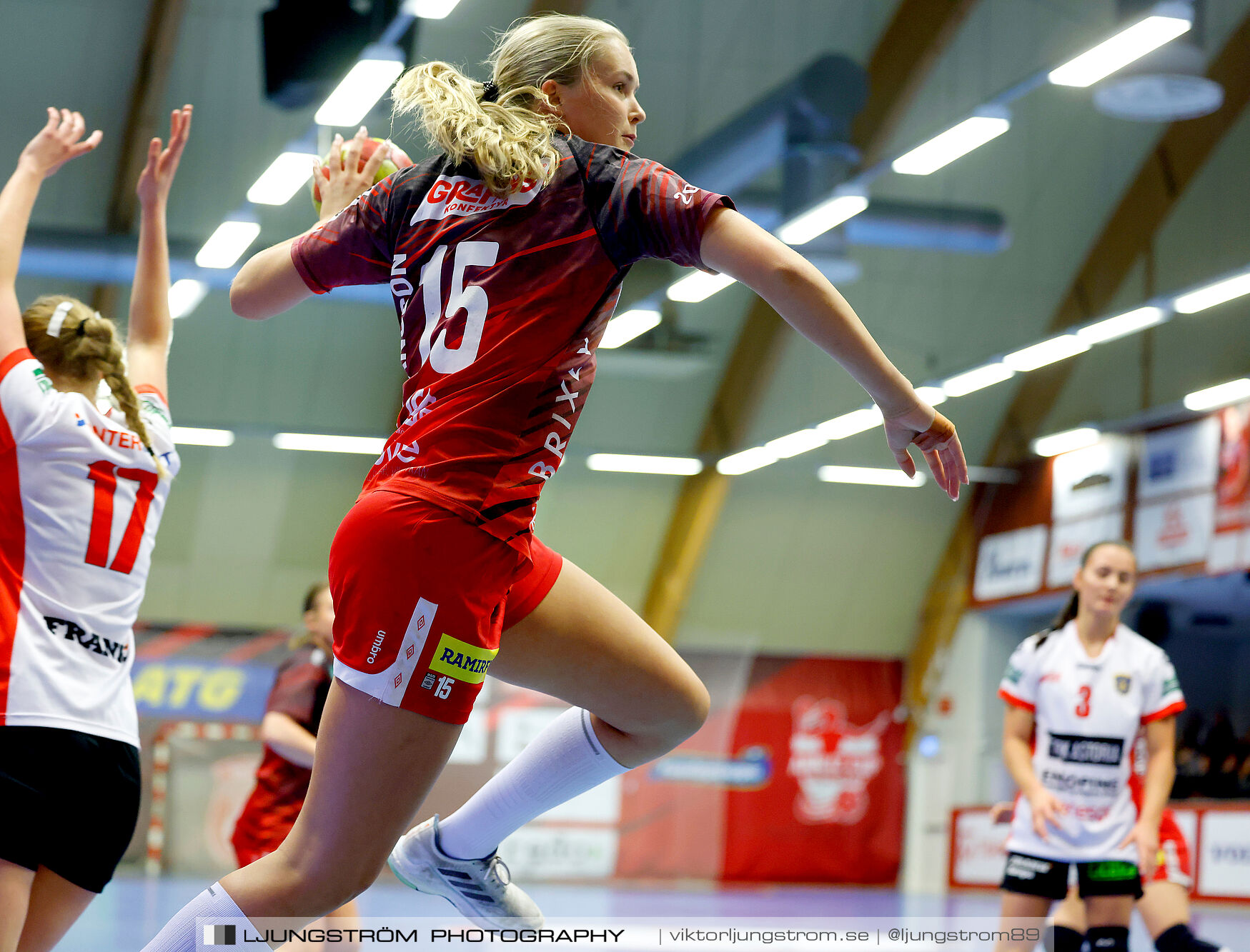 USM F18 Steg 4 Skövde HF-Enköpings HF 33-17,dam,Skövde Idrottshall,Skövde,Sverige,Ungdoms-SM,Handboll,2025,369925
