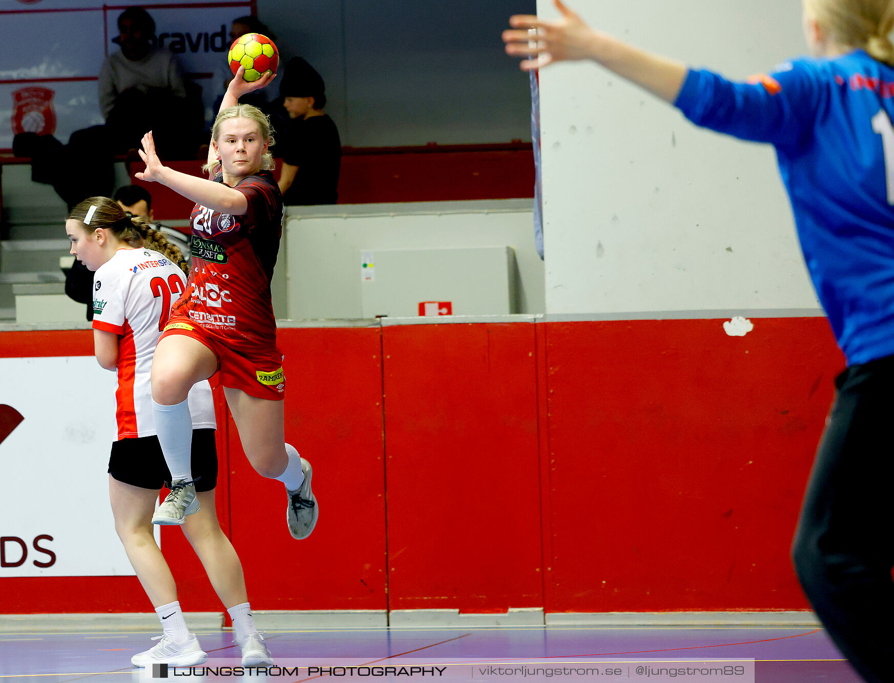 USM F18 Steg 4 Skövde HF-Enköpings HF 33-17,dam,Skövde Idrottshall,Skövde,Sverige,Ungdoms-SM,Handboll,2025,369929