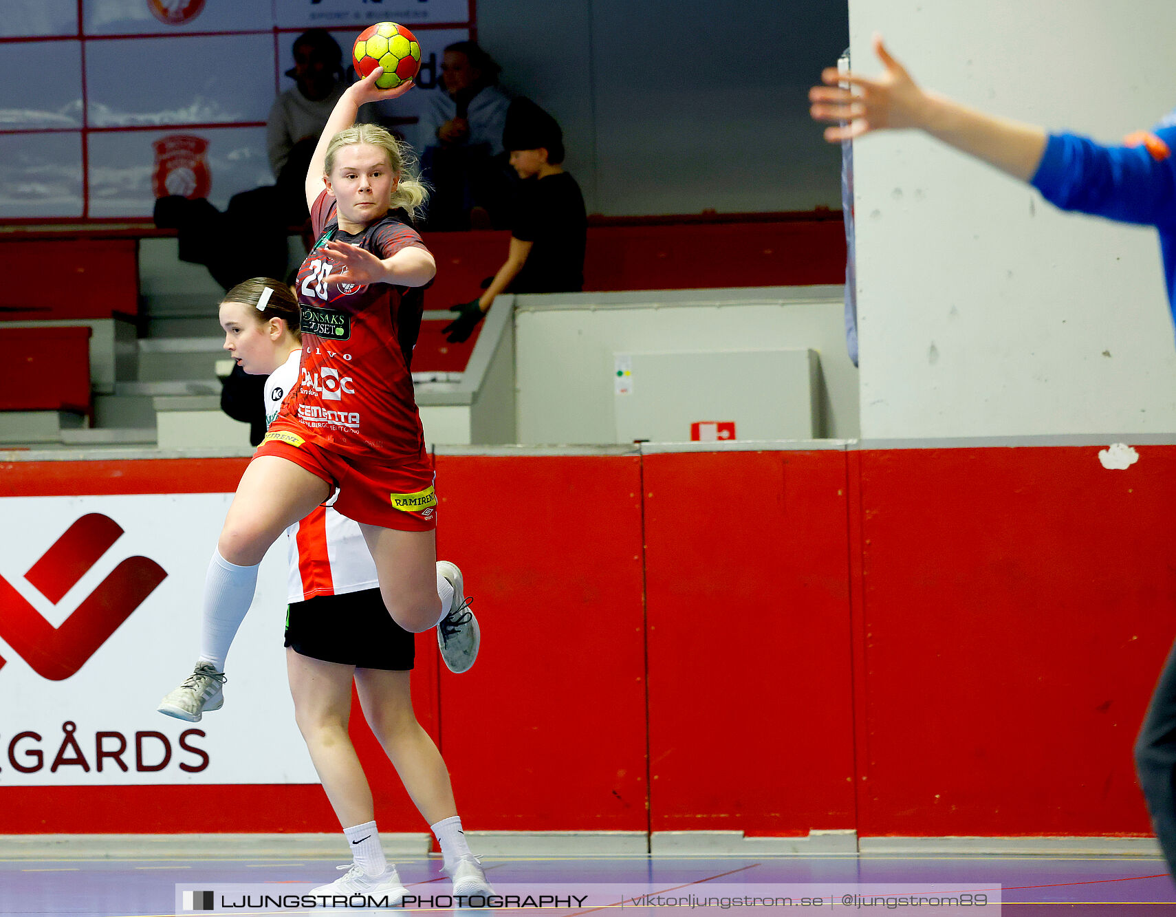 USM F18 Steg 4 Skövde HF-Enköpings HF 33-17,dam,Skövde Idrottshall,Skövde,Sverige,Ungdoms-SM,Handboll,2025,369930