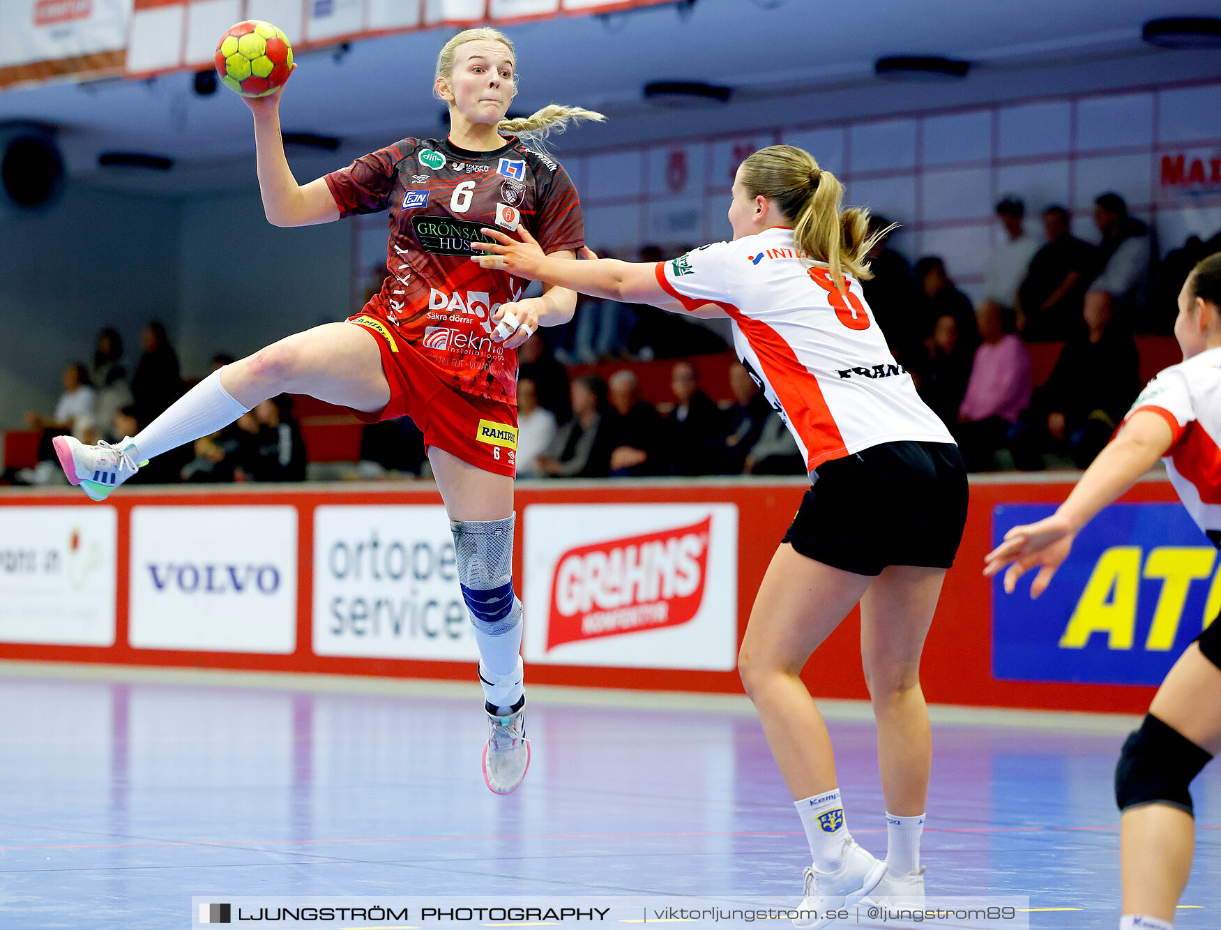 USM F18 Steg 4 Skövde HF-Enköpings HF 33-17,dam,Skövde Idrottshall,Skövde,Sverige,Ungdoms-SM,Handboll,2025,369935