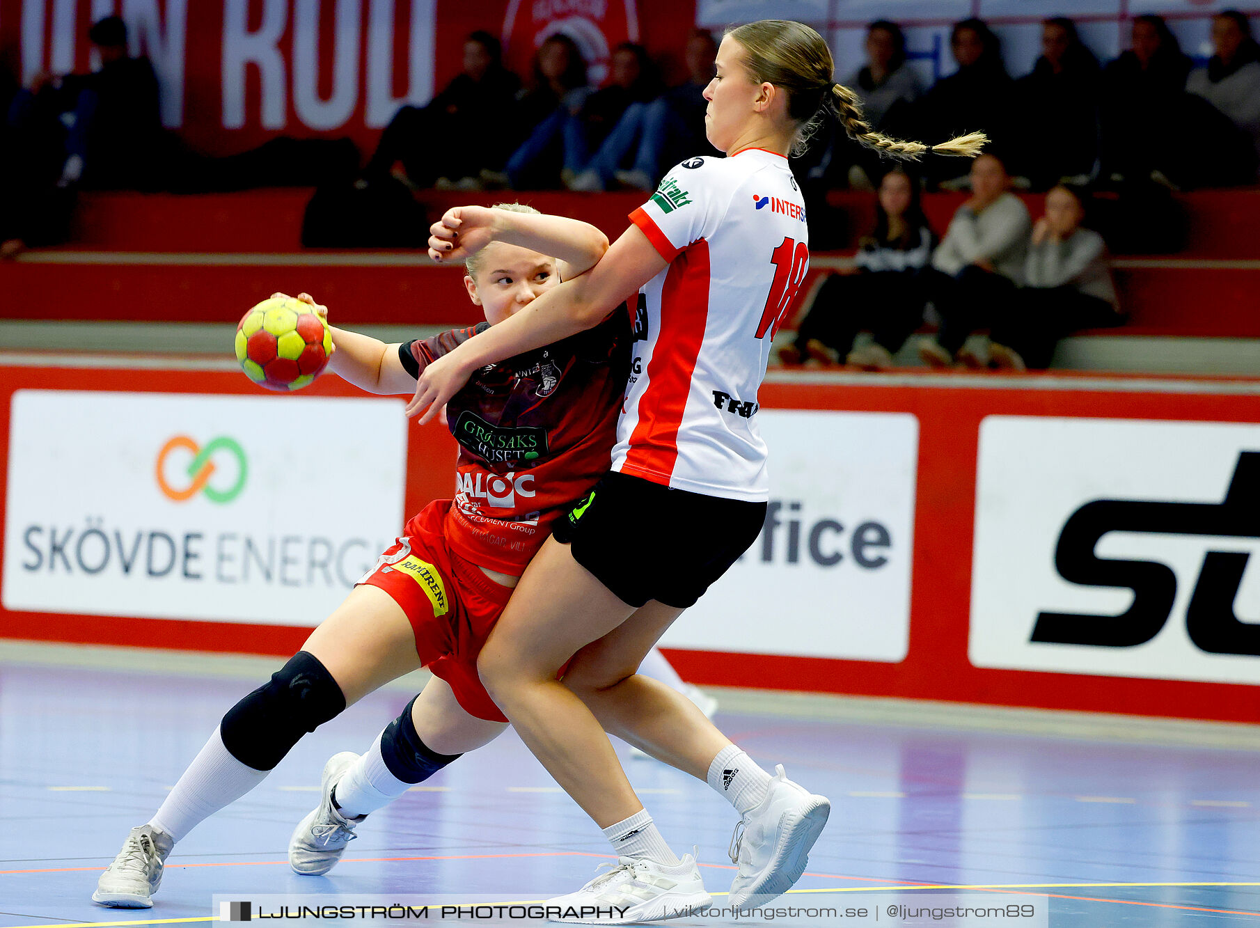 USM F18 Steg 4 Skövde HF-Enköpings HF 33-17,dam,Skövde Idrottshall,Skövde,Sverige,Ungdoms-SM,Handboll,2025,369938