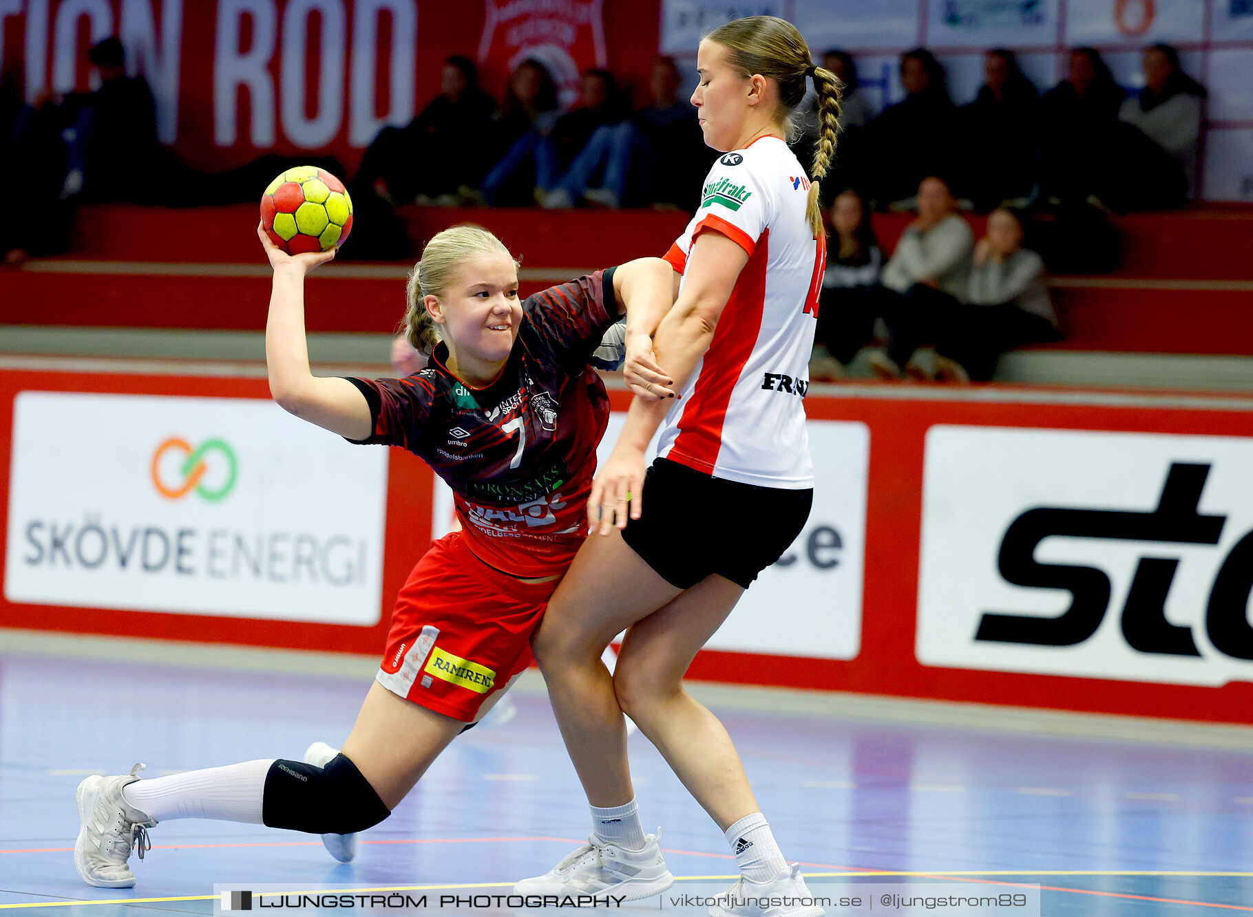 USM F18 Steg 4 Skövde HF-Enköpings HF 33-17,dam,Skövde Idrottshall,Skövde,Sverige,Ungdoms-SM,Handboll,2025,369939