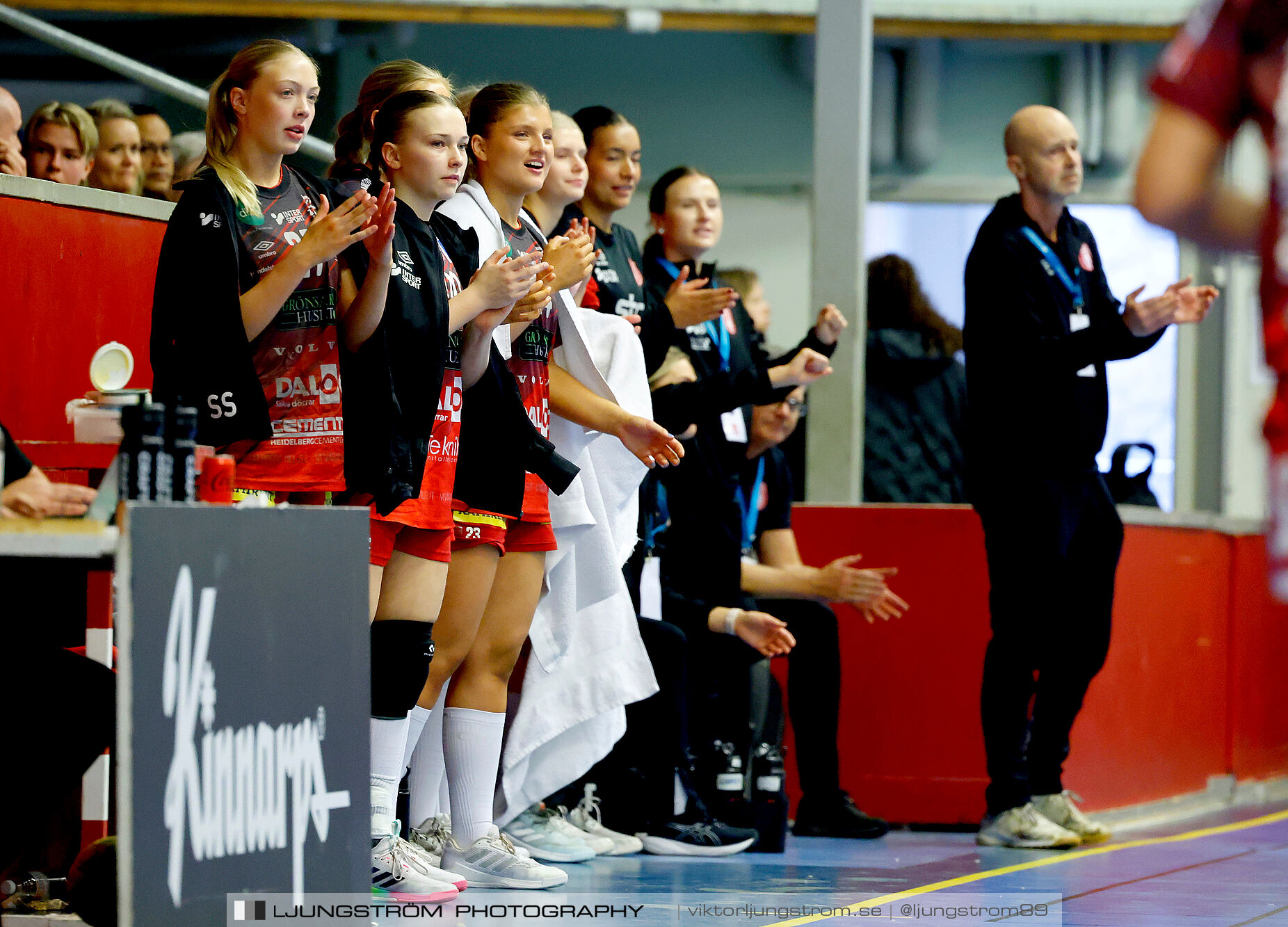 USM F18 Steg 4 Skövde HF-Enköpings HF 33-17,dam,Skövde Idrottshall,Skövde,Sverige,Ungdoms-SM,Handboll,2025,369940