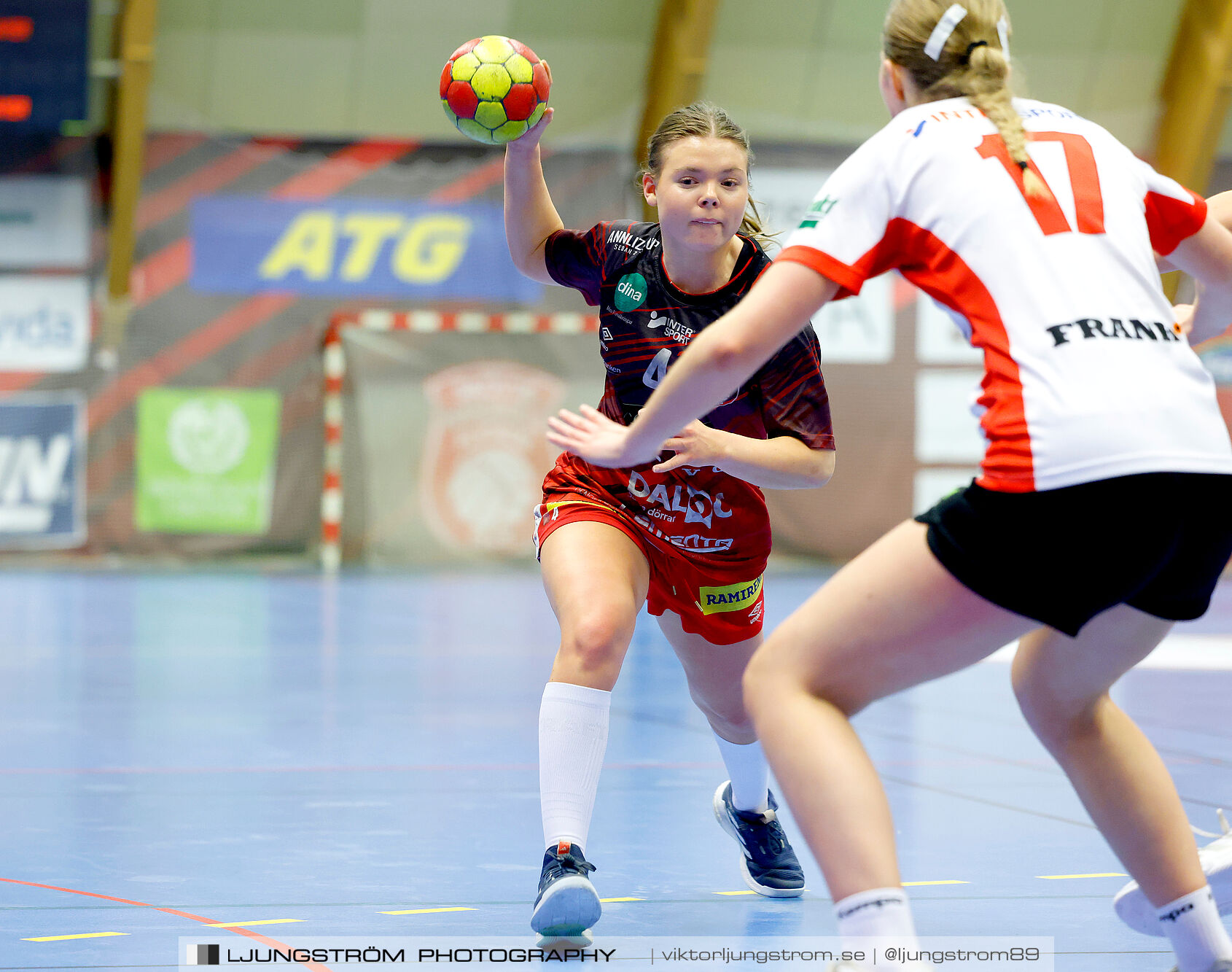 USM F18 Steg 4 Skövde HF-Enköpings HF 33-17,dam,Skövde Idrottshall,Skövde,Sverige,Ungdoms-SM,Handboll,2025,369942