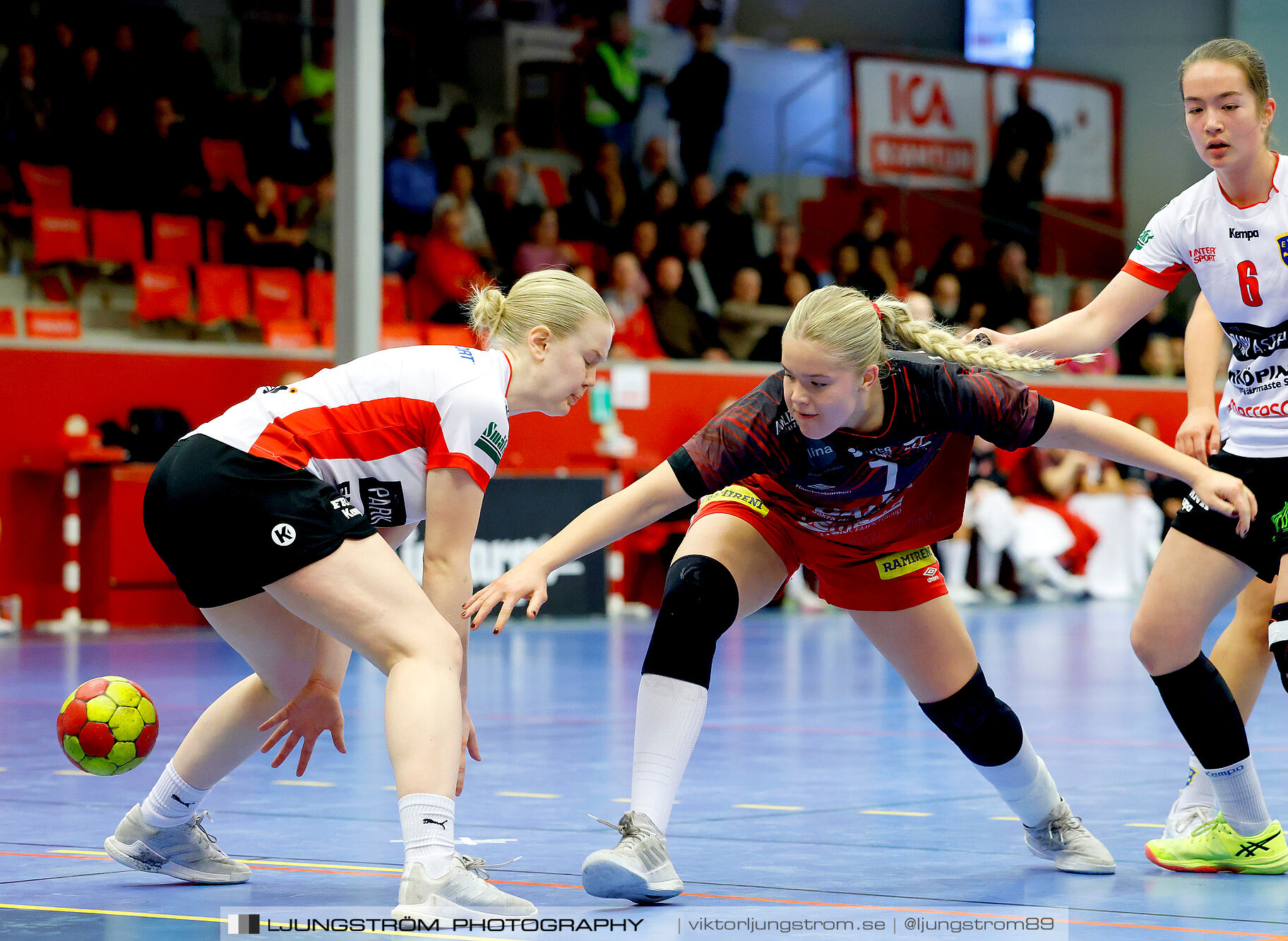 USM F18 Steg 4 Skövde HF-Enköpings HF 33-17,dam,Skövde Idrottshall,Skövde,Sverige,Ungdoms-SM,Handboll,2025,369950
