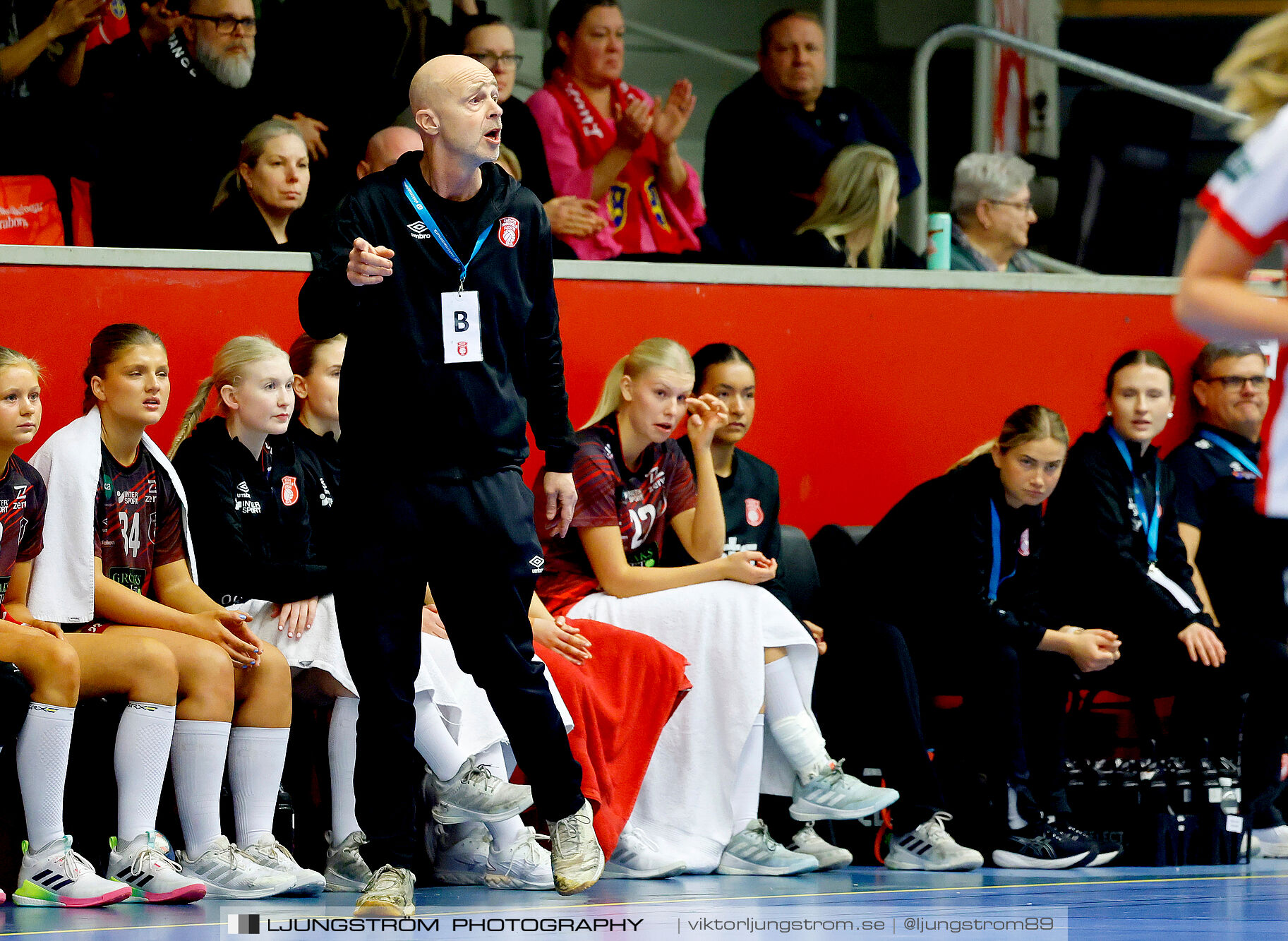USM F18 Steg 4 Skövde HF-Enköpings HF 33-17,dam,Skövde Idrottshall,Skövde,Sverige,Ungdoms-SM,Handboll,2025,369959