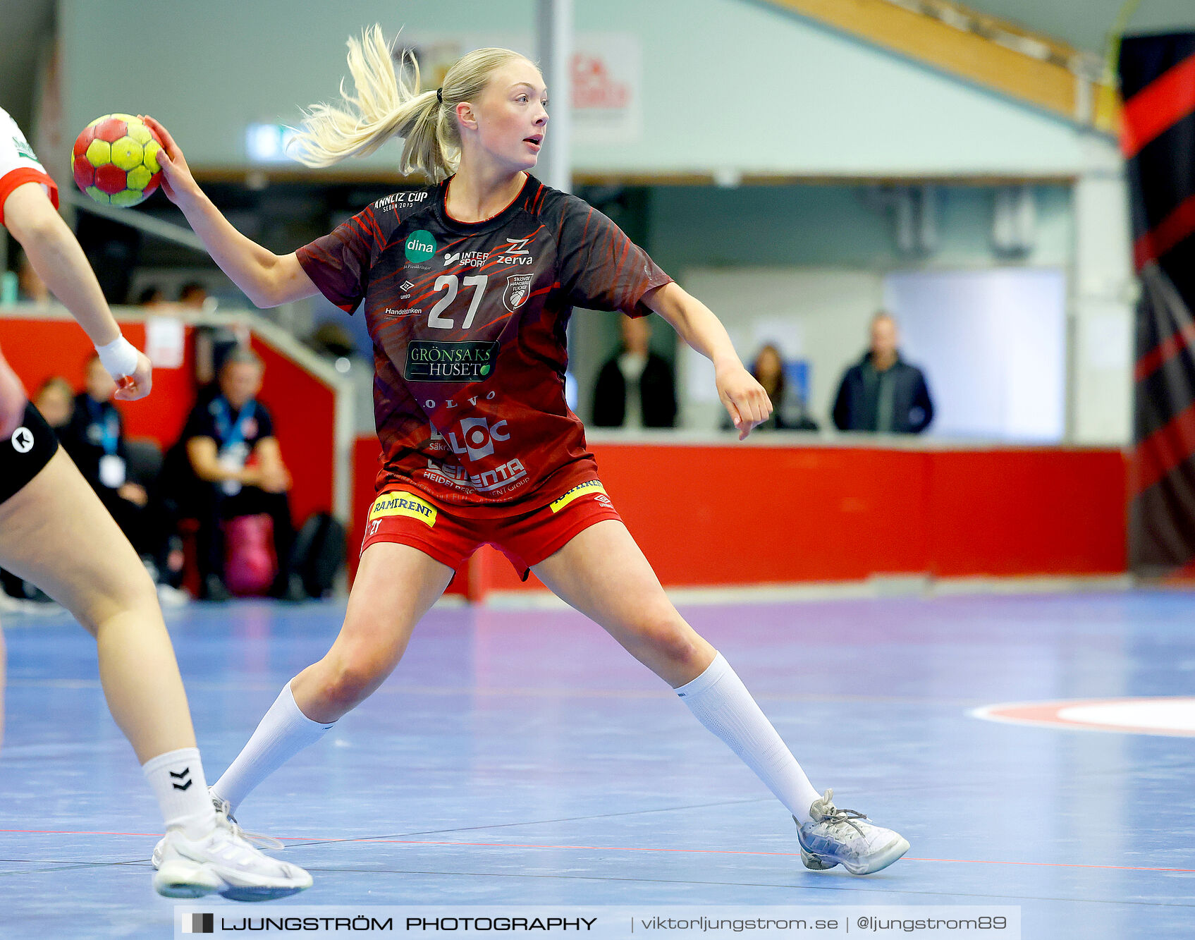 USM F18 Steg 4 Skövde HF-Enköpings HF 33-17,dam,Skövde Idrottshall,Skövde,Sverige,Ungdoms-SM,Handboll,2025,369964