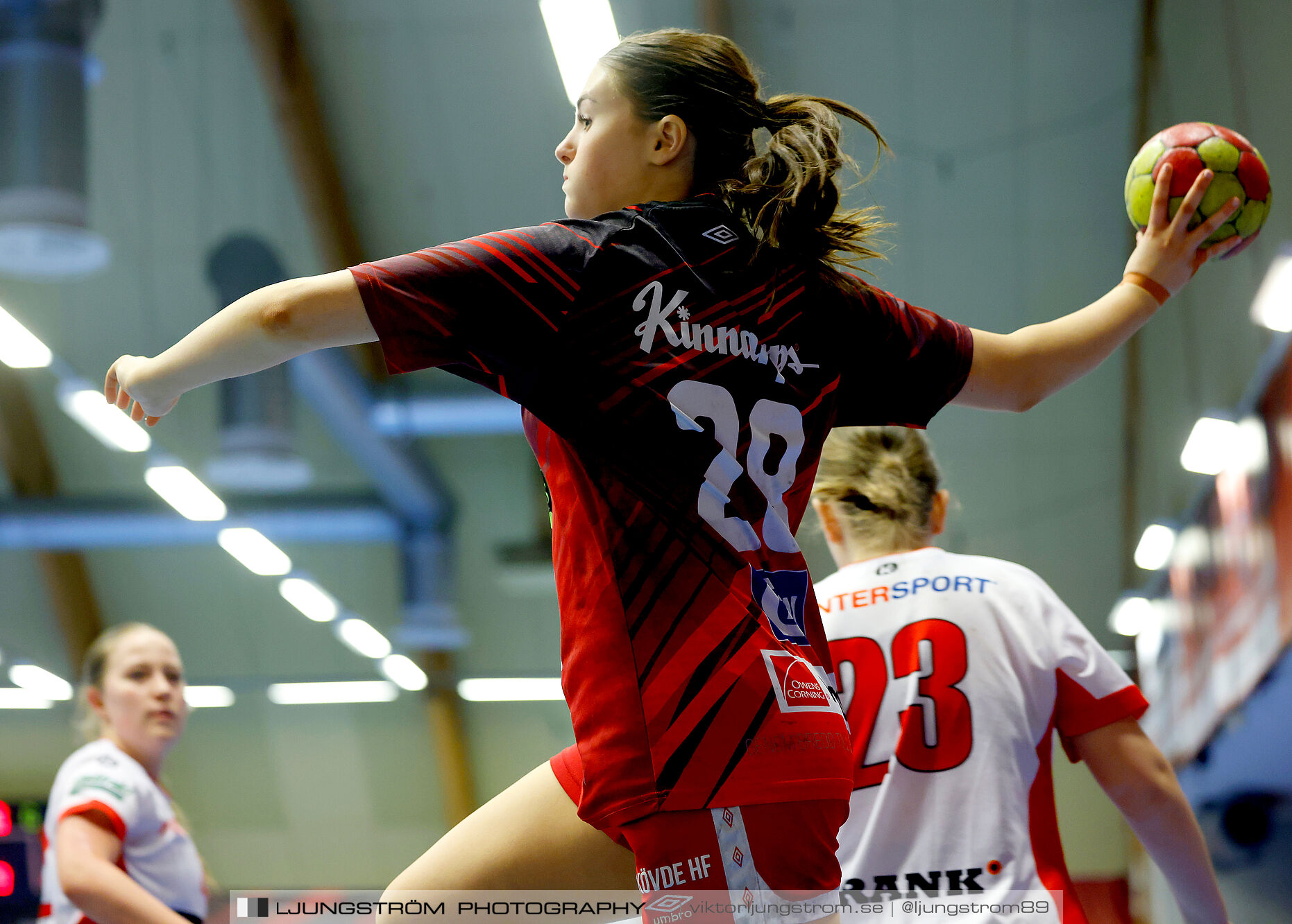 USM F18 Steg 4 Skövde HF-Enköpings HF 33-17,dam,Skövde Idrottshall,Skövde,Sverige,Ungdoms-SM,Handboll,2025,369969