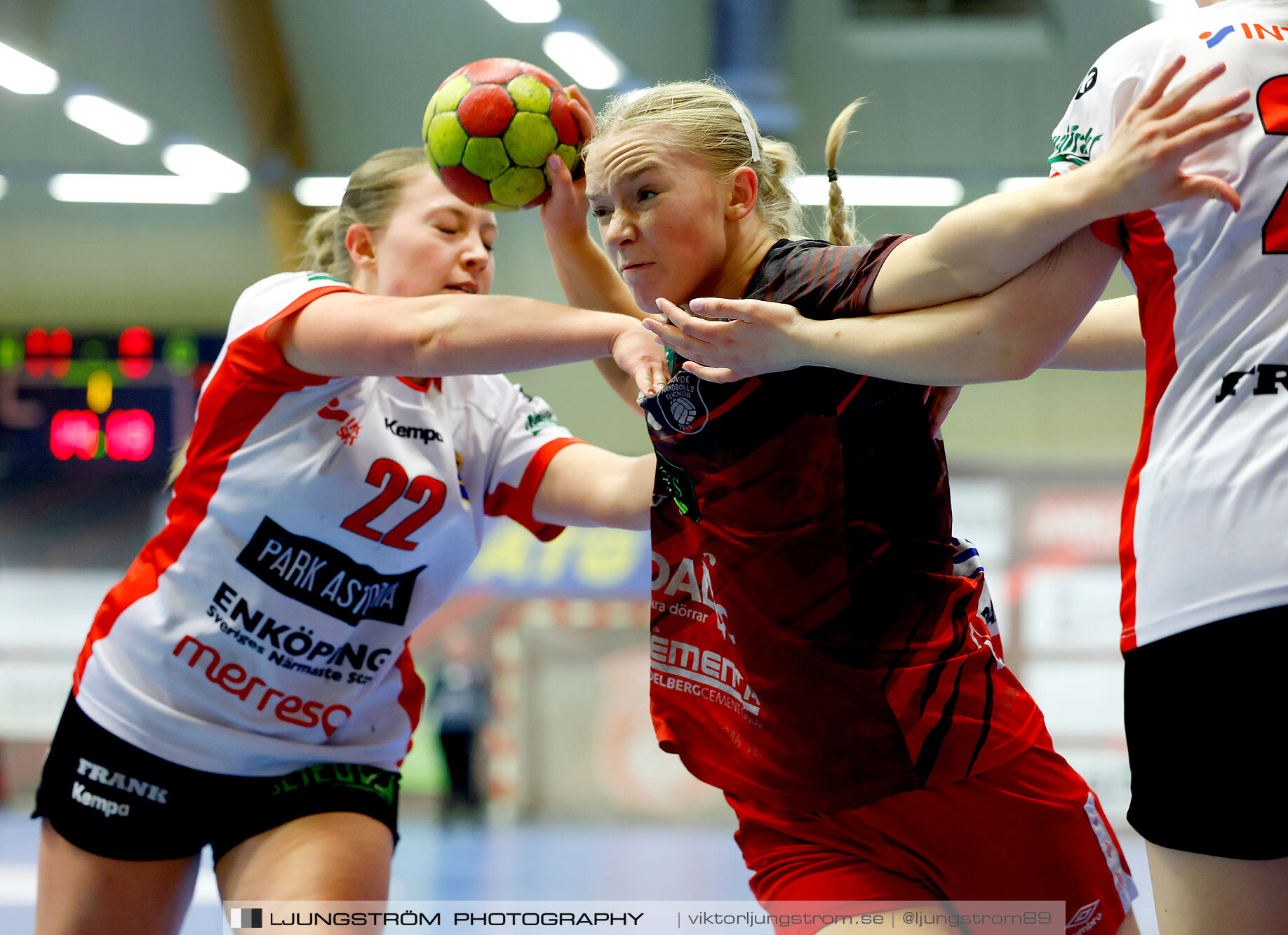 USM F18 Steg 4 Skövde HF-Enköpings HF 33-17,dam,Skövde Idrottshall,Skövde,Sverige,Ungdoms-SM,Handboll,2025,369971