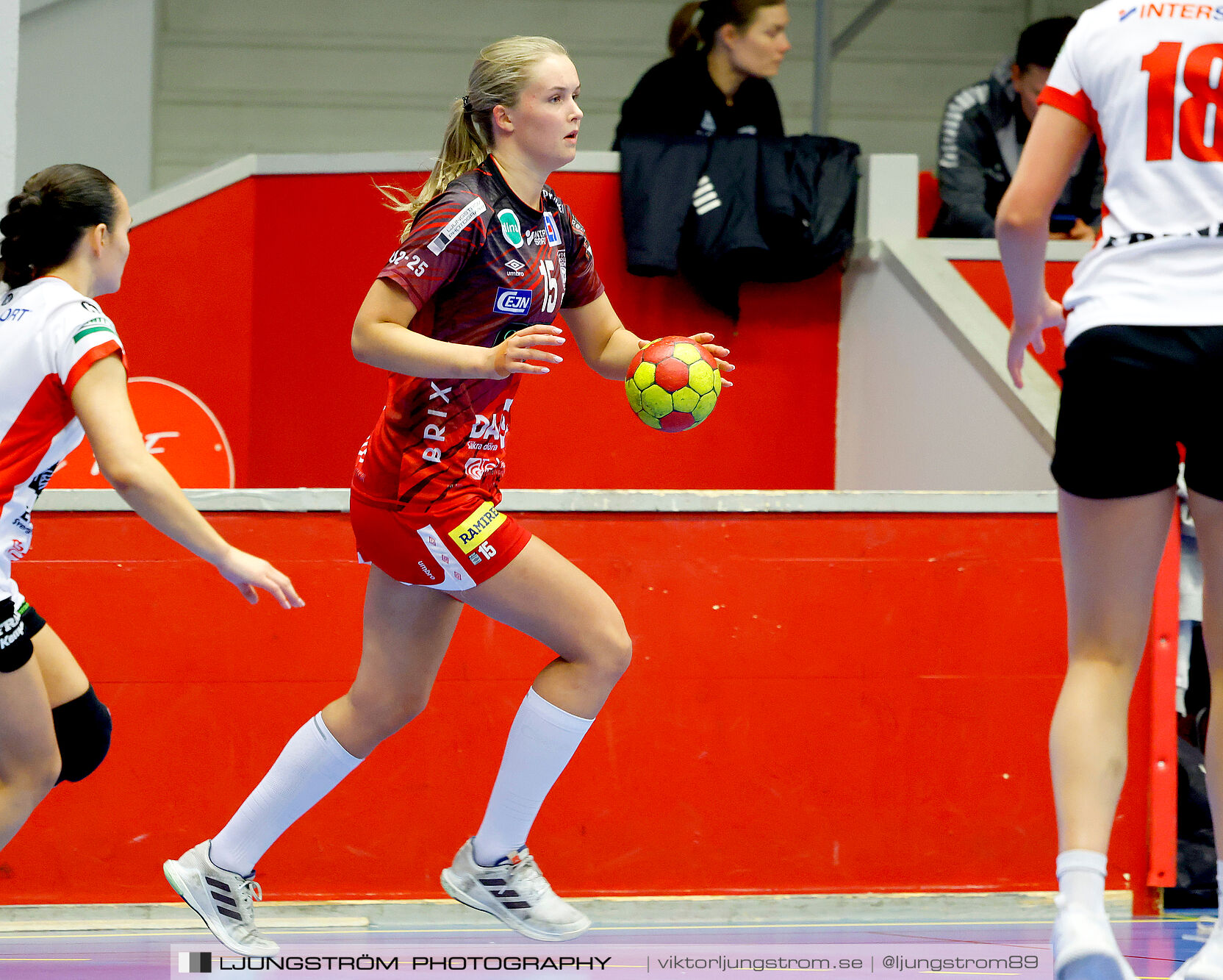 USM F18 Steg 4 Skövde HF-Enköpings HF 33-17,dam,Skövde Idrottshall,Skövde,Sverige,Ungdoms-SM,Handboll,2025,369974