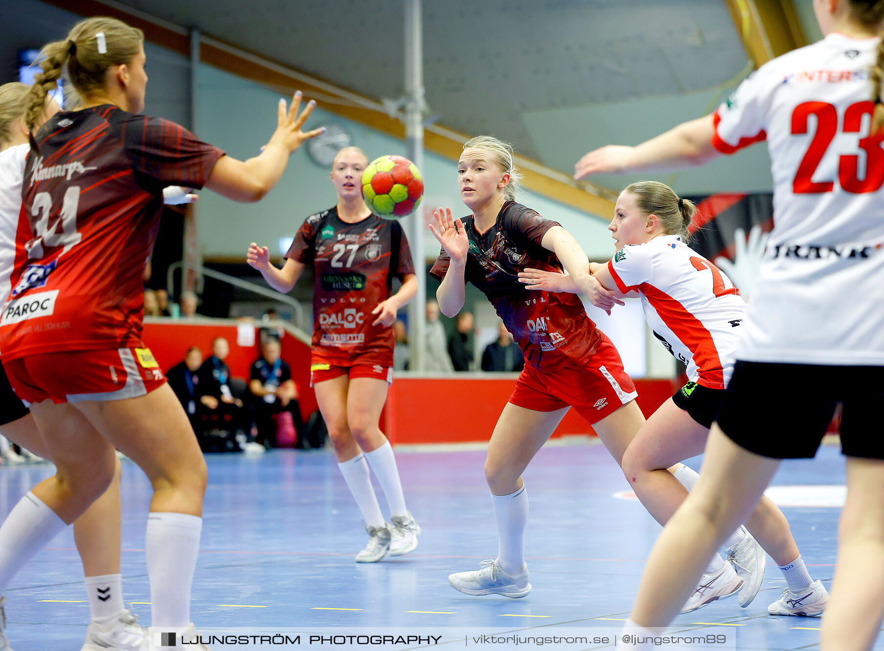 USM F18 Steg 4 Skövde HF-Enköpings HF 33-17,dam,Skövde Idrottshall,Skövde,Sverige,Ungdoms-SM,Handboll,2025,369981