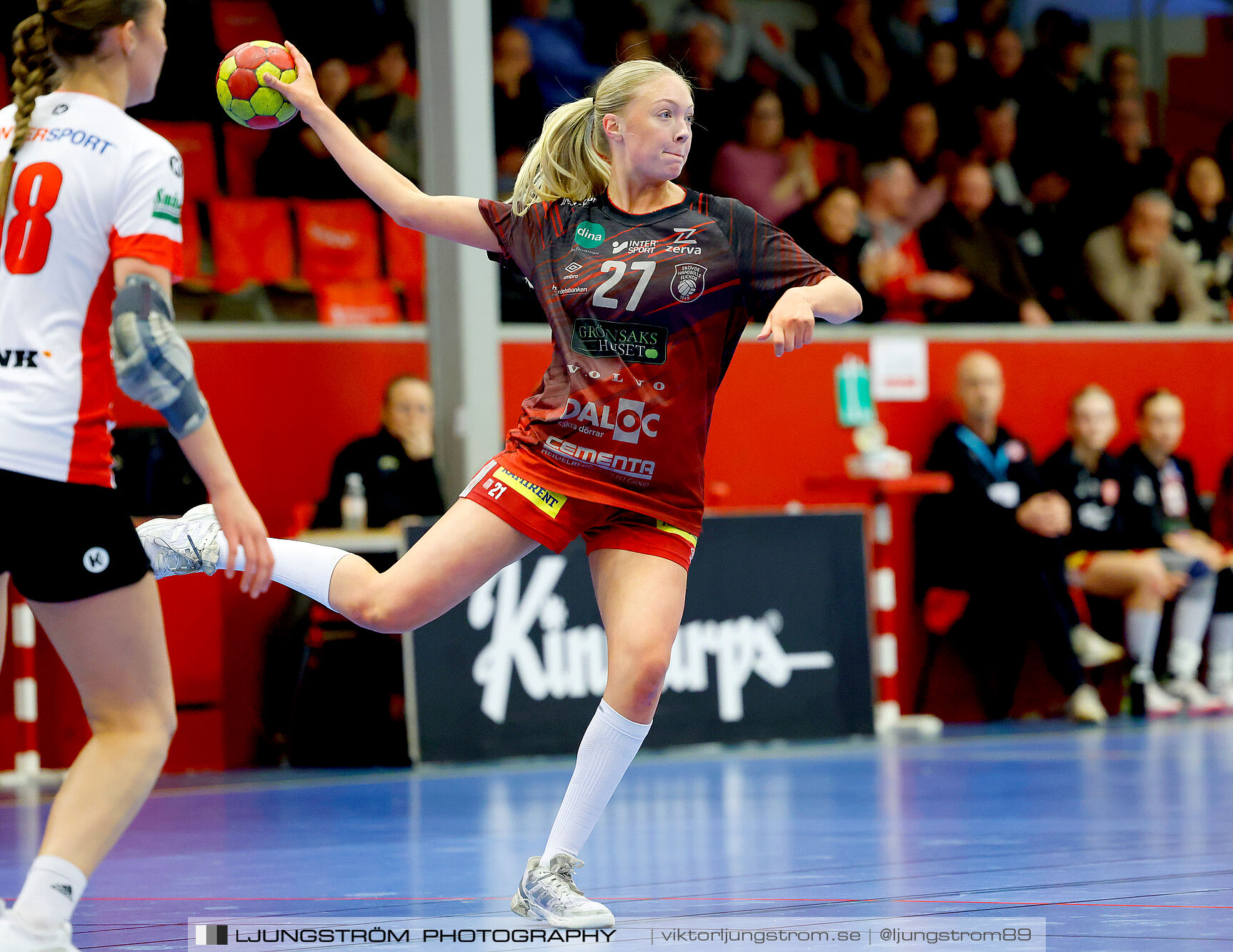 USM F18 Steg 4 Skövde HF-Enköpings HF 33-17,dam,Skövde Idrottshall,Skövde,Sverige,Ungdoms-SM,Handboll,2025,369993