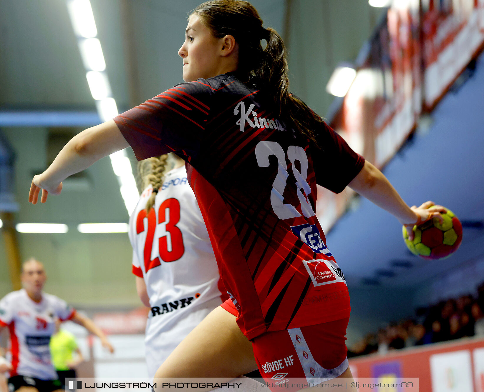 USM F18 Steg 4 Skövde HF-Enköpings HF 33-17,dam,Skövde Idrottshall,Skövde,Sverige,Ungdoms-SM,Handboll,2025,369994