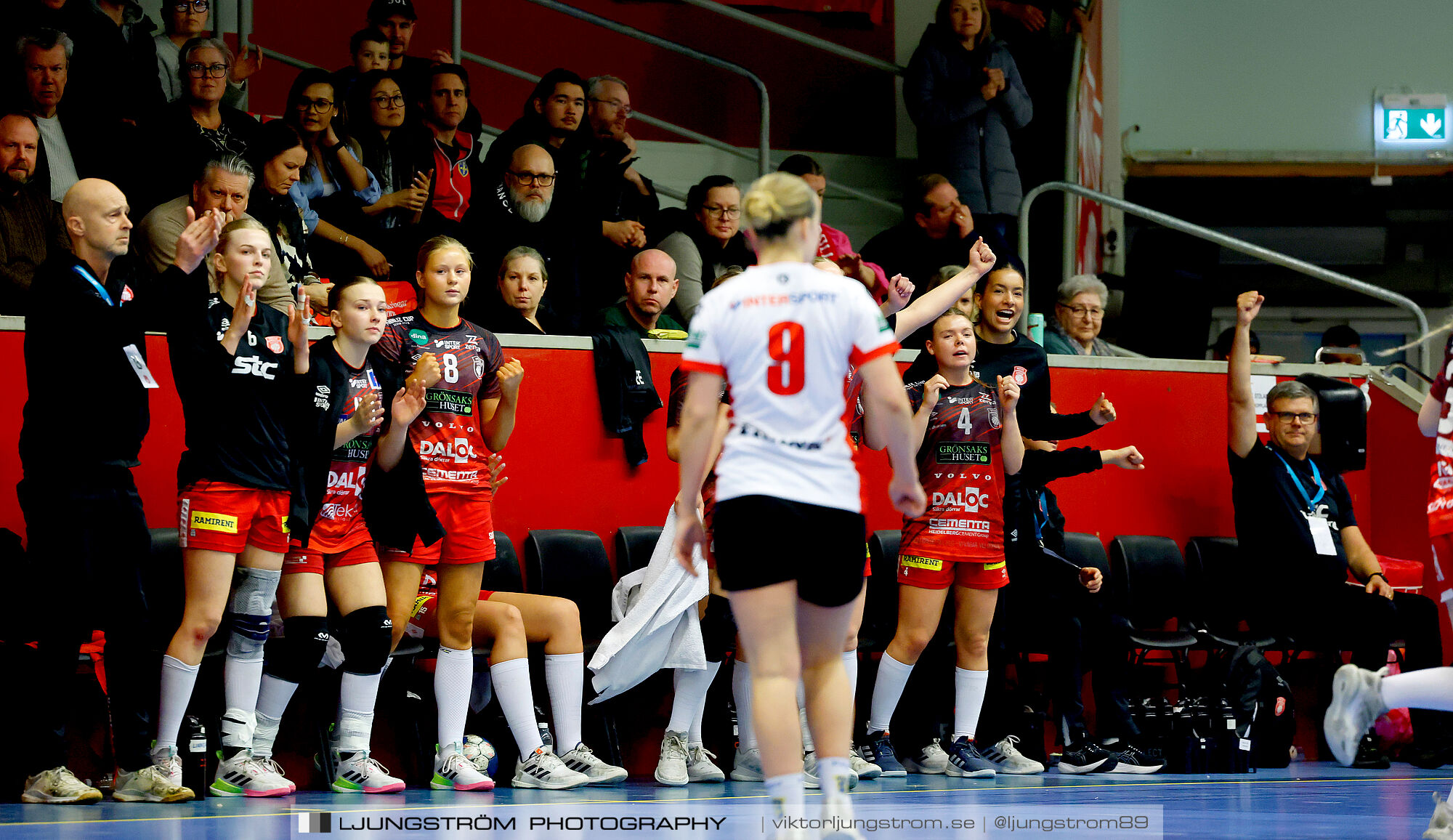 USM F18 Steg 4 Skövde HF-Enköpings HF 33-17,dam,Skövde Idrottshall,Skövde,Sverige,Ungdoms-SM,Handboll,2025,369995