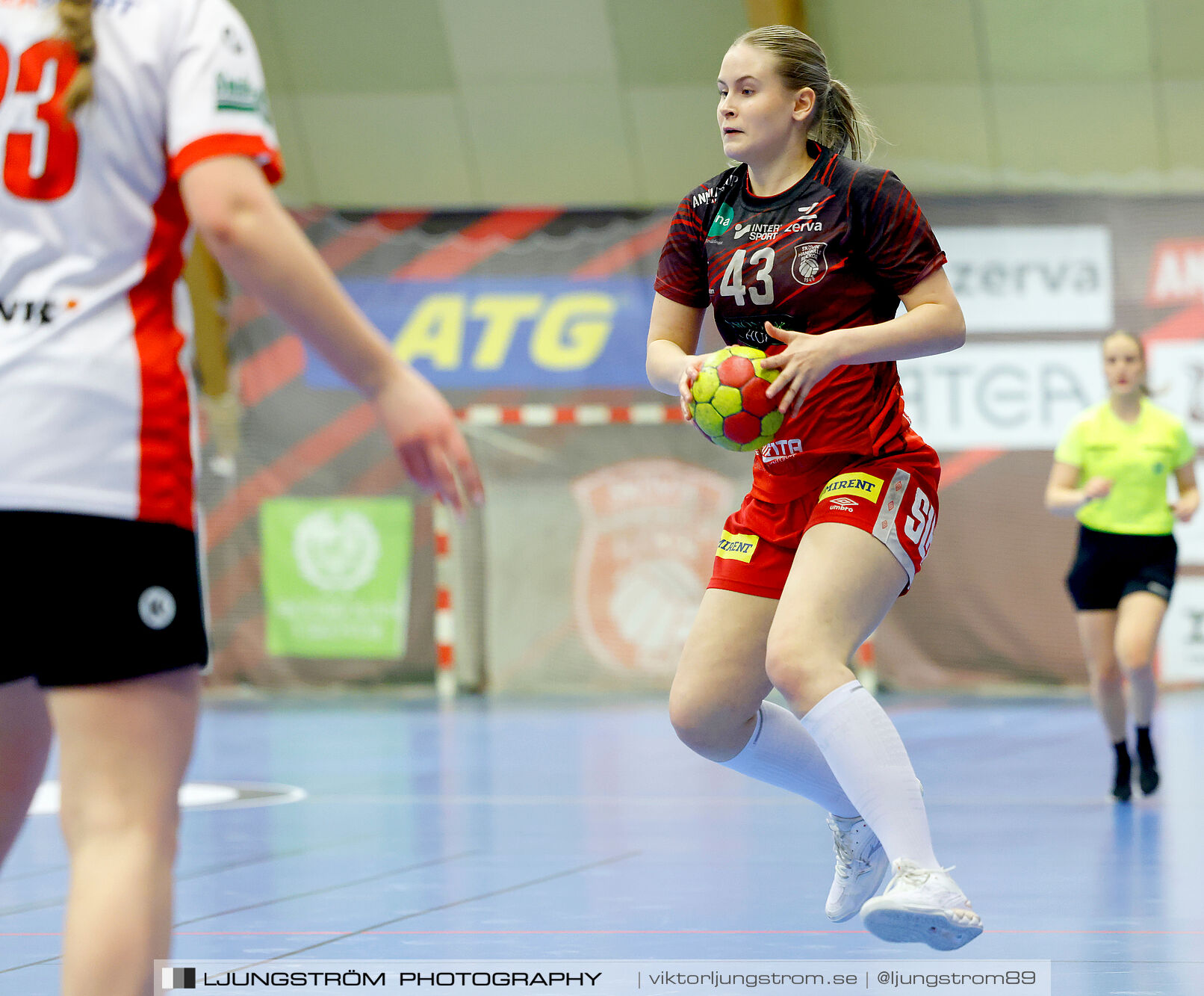 USM F18 Steg 4 Skövde HF-Enköpings HF 33-17,dam,Skövde Idrottshall,Skövde,Sverige,Ungdoms-SM,Handboll,2025,369997