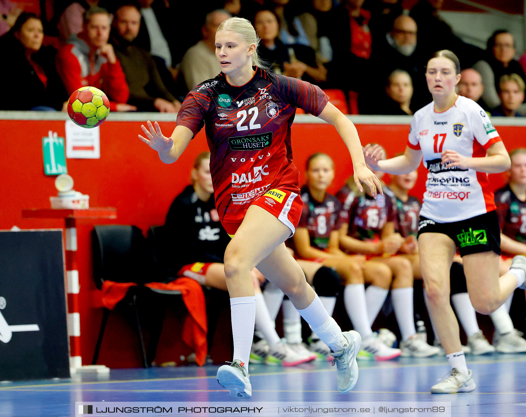 USM F18 Steg 4 Skövde HF-Enköpings HF 33-17,dam,Skövde Idrottshall,Skövde,Sverige,Ungdoms-SM,Handboll,2025,369999