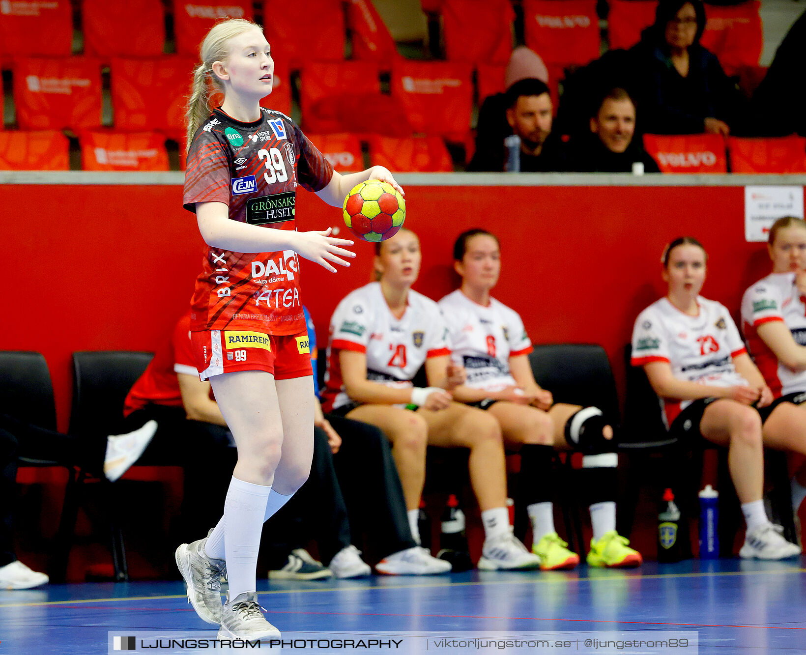 USM F18 Steg 4 Skövde HF-Enköpings HF 33-17,dam,Skövde Idrottshall,Skövde,Sverige,Ungdoms-SM,Handboll,2025,370006